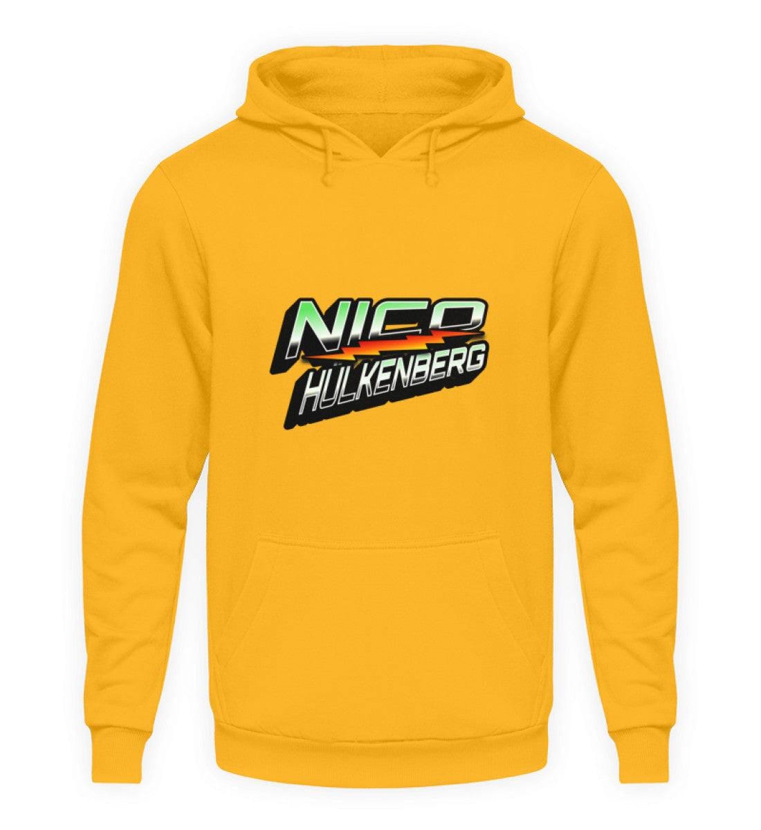 Nico Hülkenberg - Unisex Kapuzenpullover Hoodie Unisex Hoodie Novawear Sun Yellow S