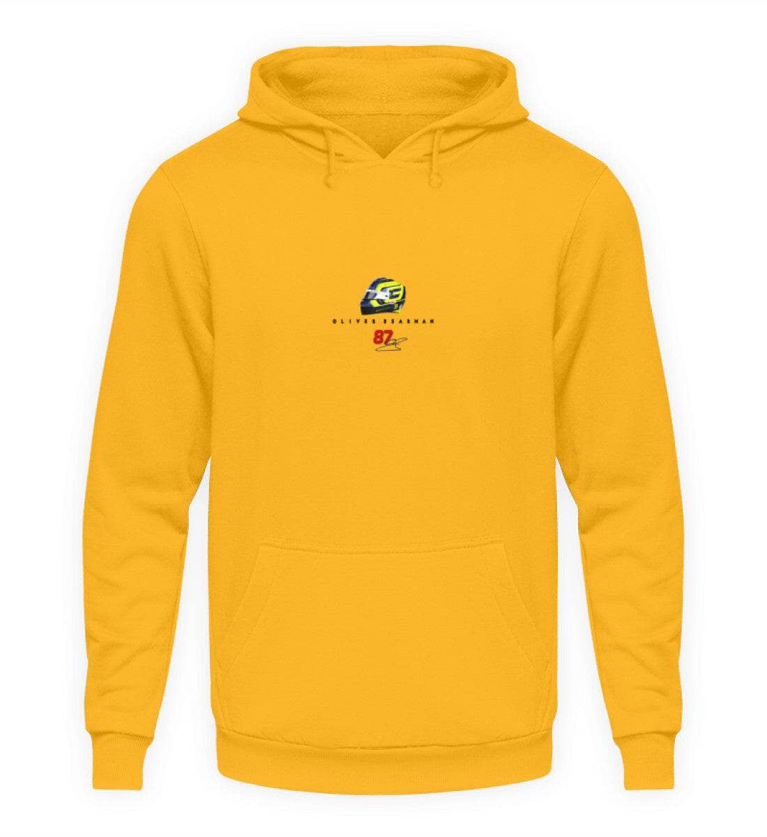 Oliver Bearman Haas F1 - Unisex Kapuzenpullover Hoodie Unisex Hoodie Novawear Sun Yellow XS