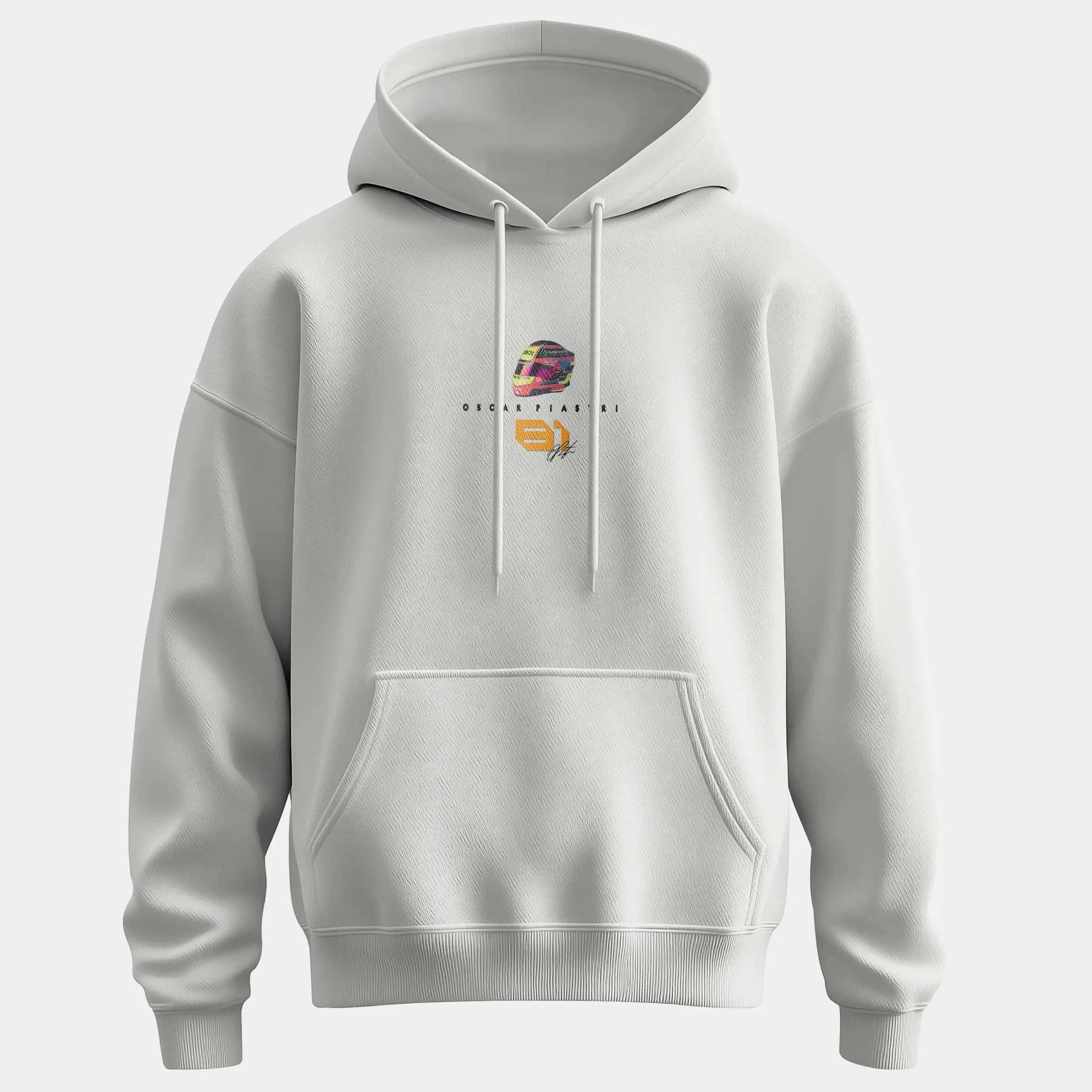 Oscar Piastri McLaren Technology - Unisex Kapuzenpullover Hoodie Unisex Hoodie Novawear Sport Grey XS