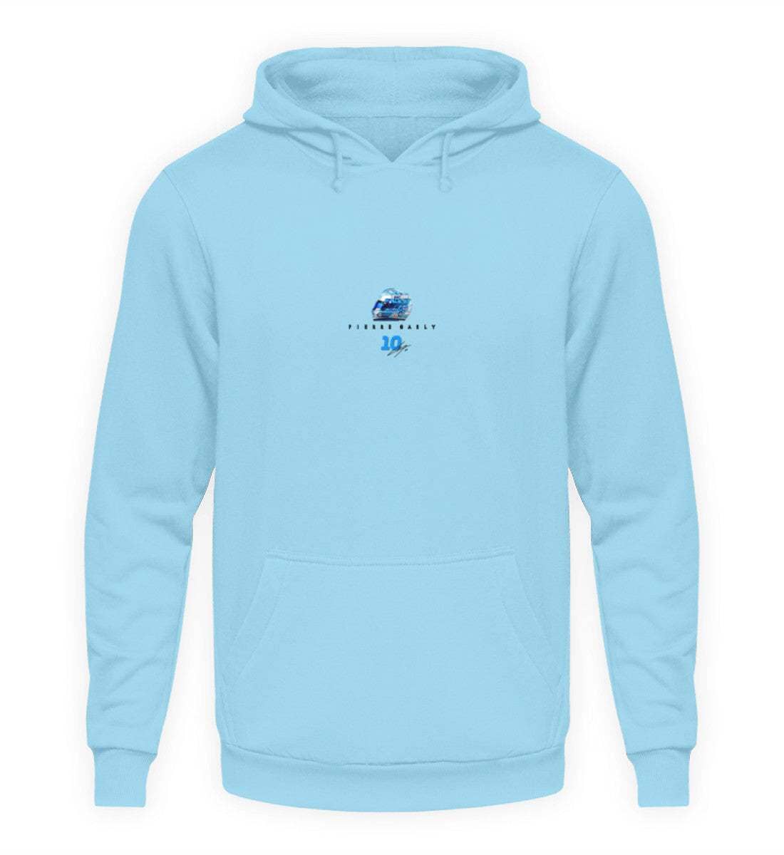 Pierre Gasly Alpine F1 - Unisex Kapuzenpullover Hoodie Unisex Hoodie Novawear Sky Blue XS