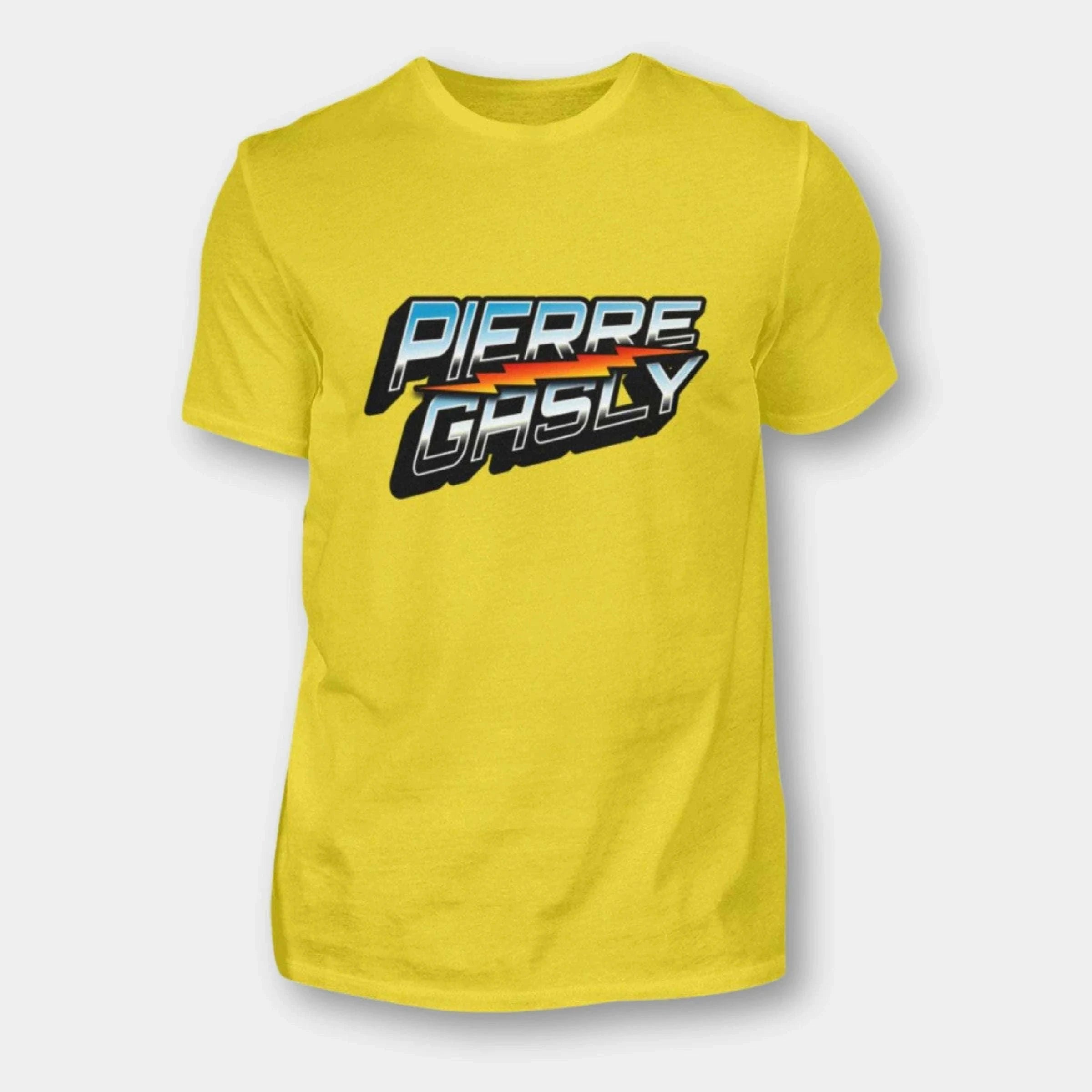 Pierre Gasly - Herren Shirt Herren Basic T-Shirt Novawear Gold XS