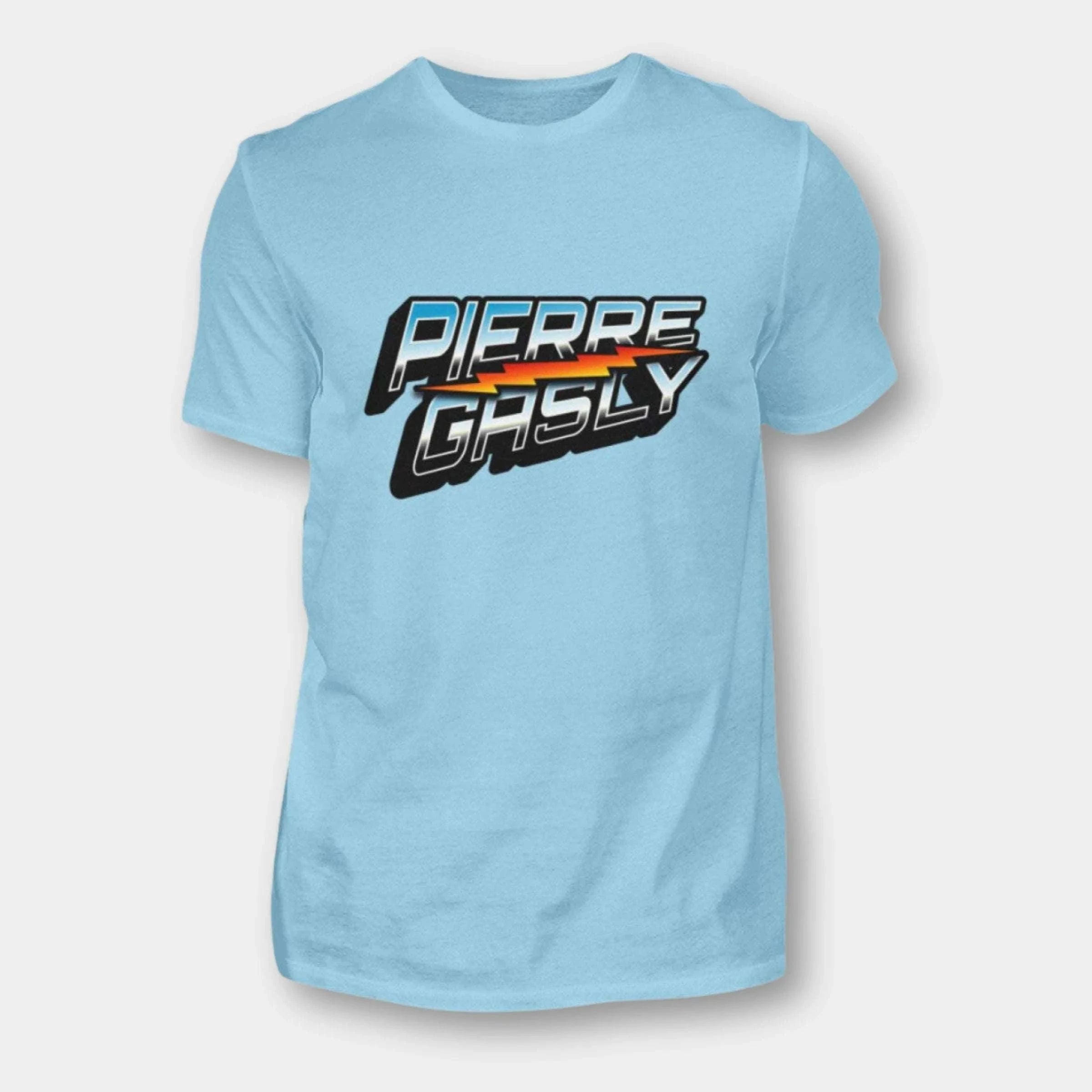 Pierre Gasly - Herren Shirt Herren Basic T-Shirt Novawear Sky Blue XS