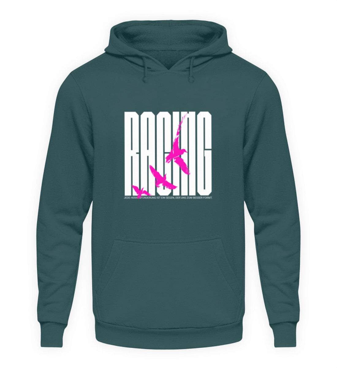 Racing Fly - Unisex Hoodie Unisex Hoodie Novawear Airforce Blue XS