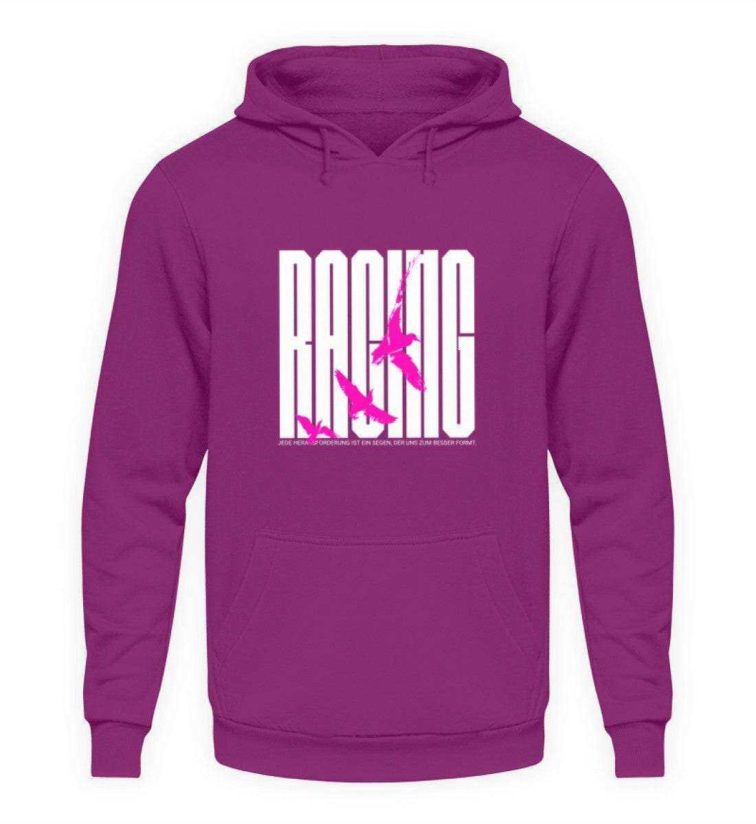 Racing Fly - Unisex Hoodie Unisex Hoodie Novawear Magenta Magic XS
