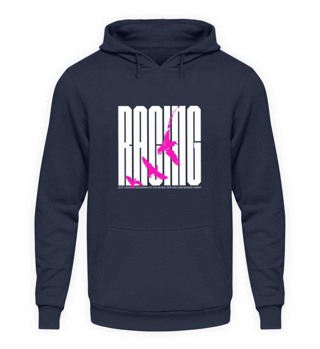 Racing Fly - Unisex Hoodie Unisex Hoodie Novawear Oxford Navy XS