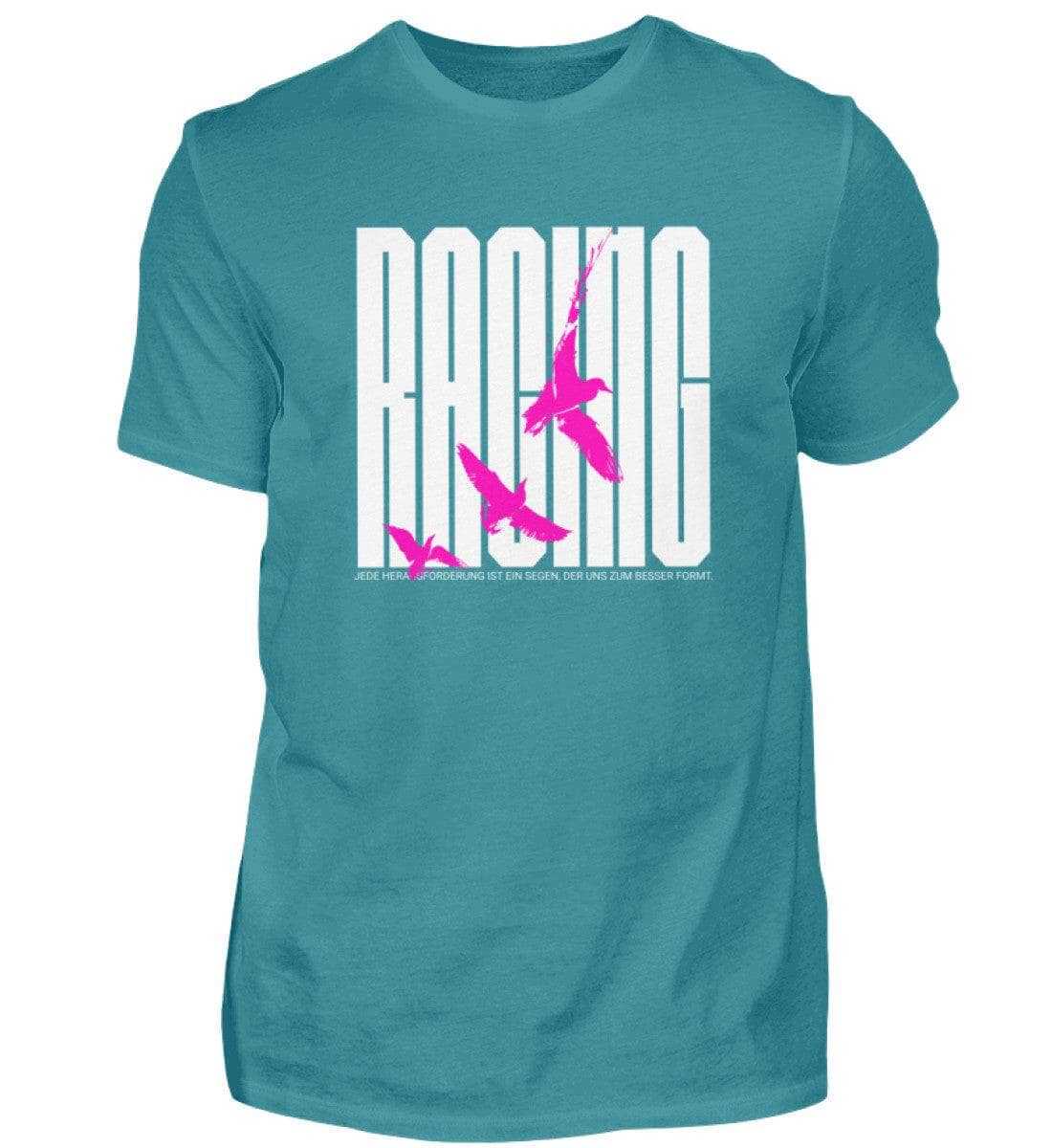 Racing Fly - Unisex Shirt T-Shirt Novawear Diva Blue XS