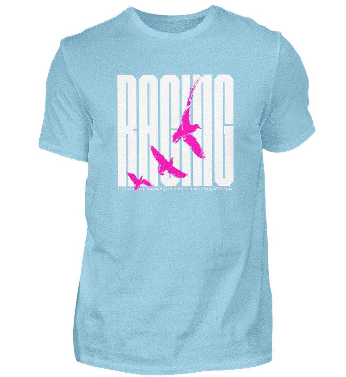 Racing Fly - Unisex Shirt T-Shirt Novawear Himmelblau XS