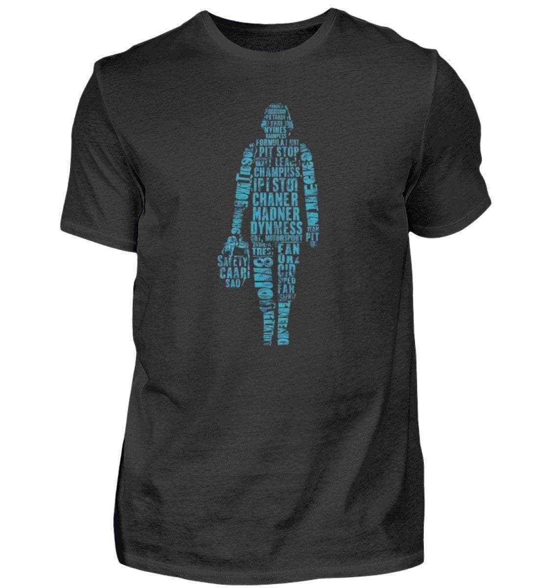 Racing in Typo - Unisex Shirt T-Shirt Novawear Schwarz XS
