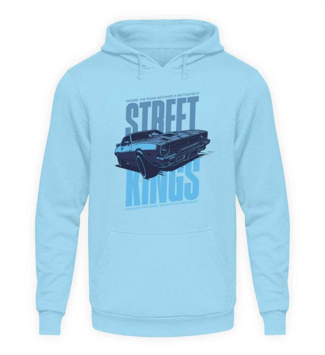 Street King - Unisex Hoodie Unisex Hoodie Novawear Himmelblau XS