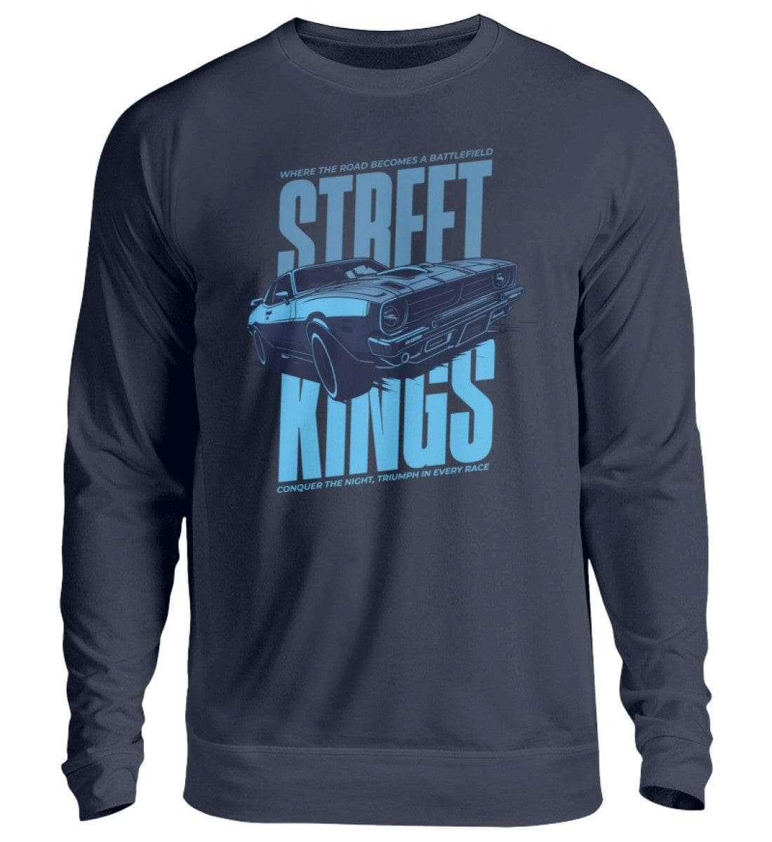 Street King - Unisex Pullover Sweatshirt Novawear Oxford Navy S