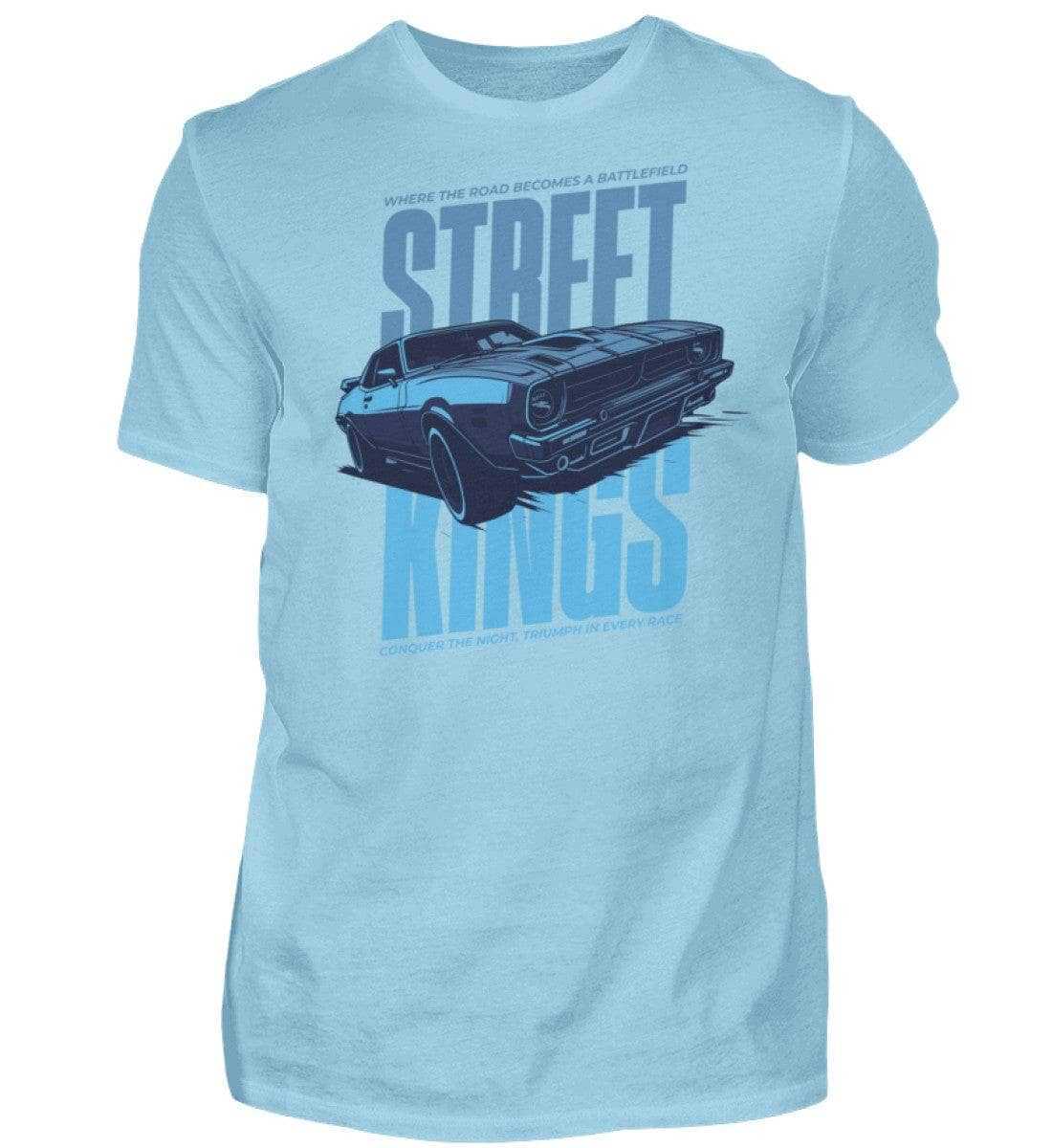 Street King - Unisex Shirt T-Shirt Novawear Himmelblau XS
