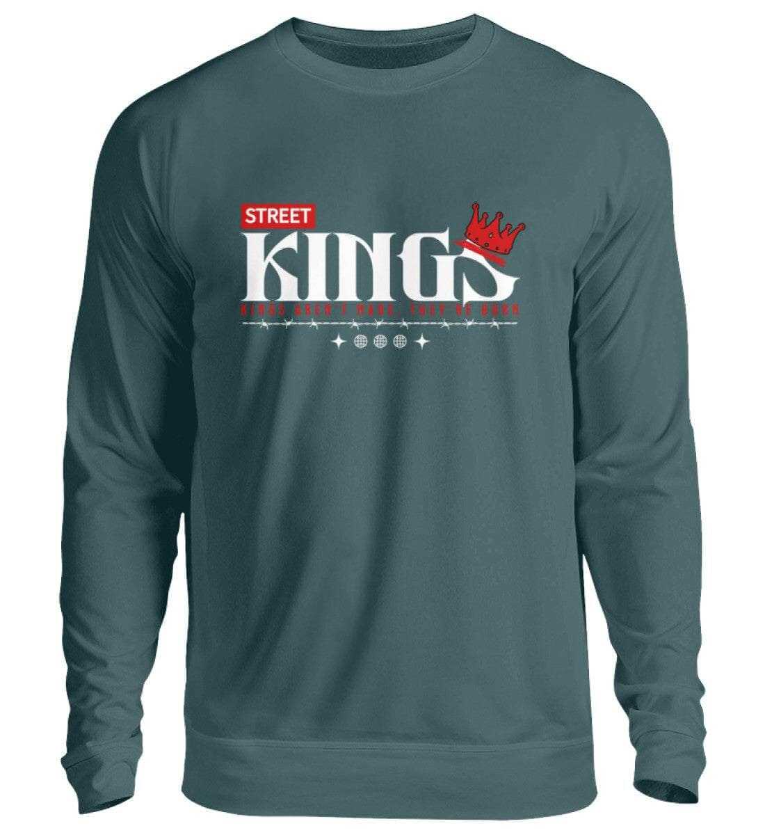 Street Kings - Unisex Pullover Sweatshirt Novawear Airforce Blue XS