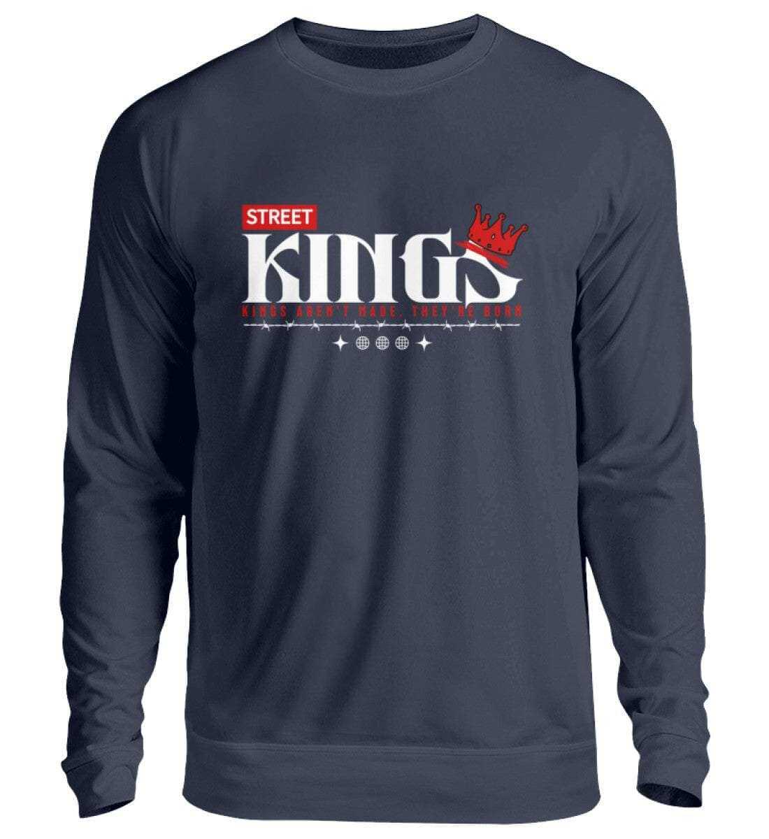 Street Kings - Unisex Pullover Sweatshirt Novawear Oxford Navy S