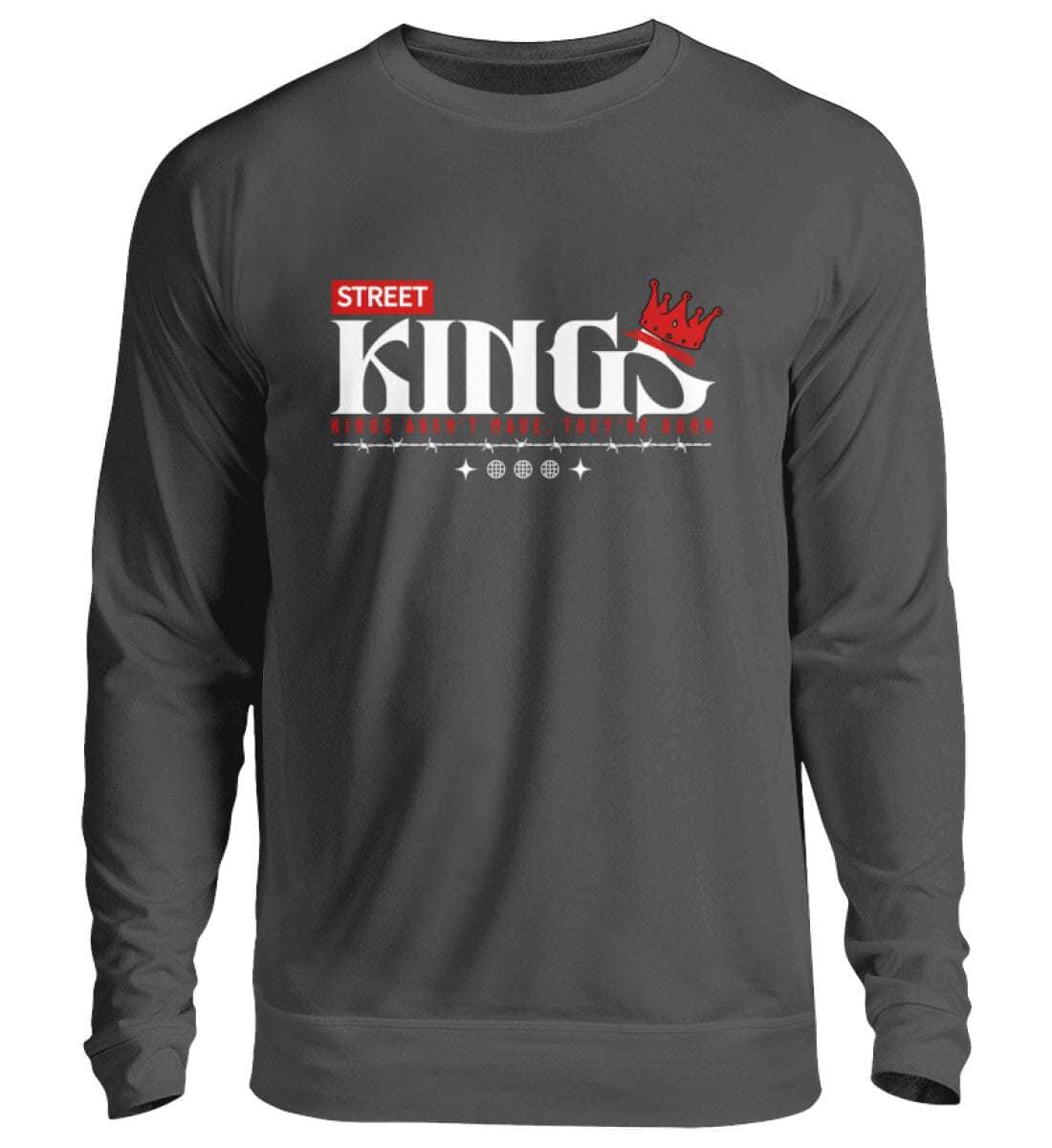 Street Kings - Unisex Pullover Sweatshirt Novawear Sturmgrau XS
