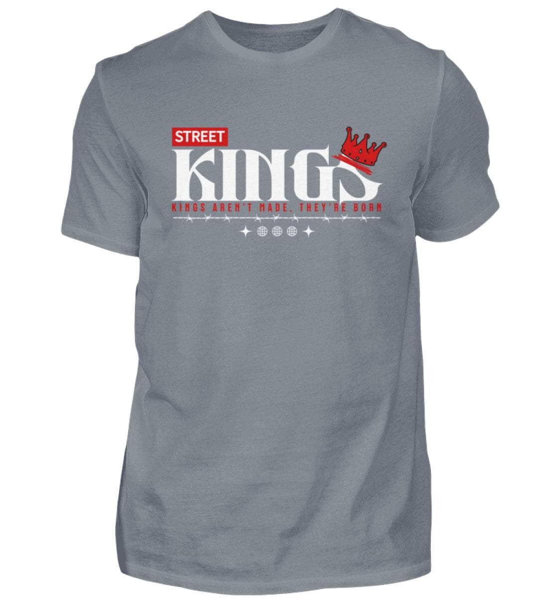 Street Kings - Unisex Shirt T-Shirt Novawear Pacific Grey S
