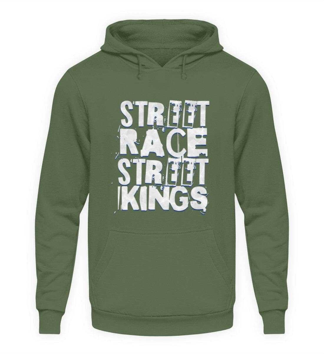 Street Race Street Kings - Unisex Hoodie Unisex Hoodie Novawear Earthy Green XS