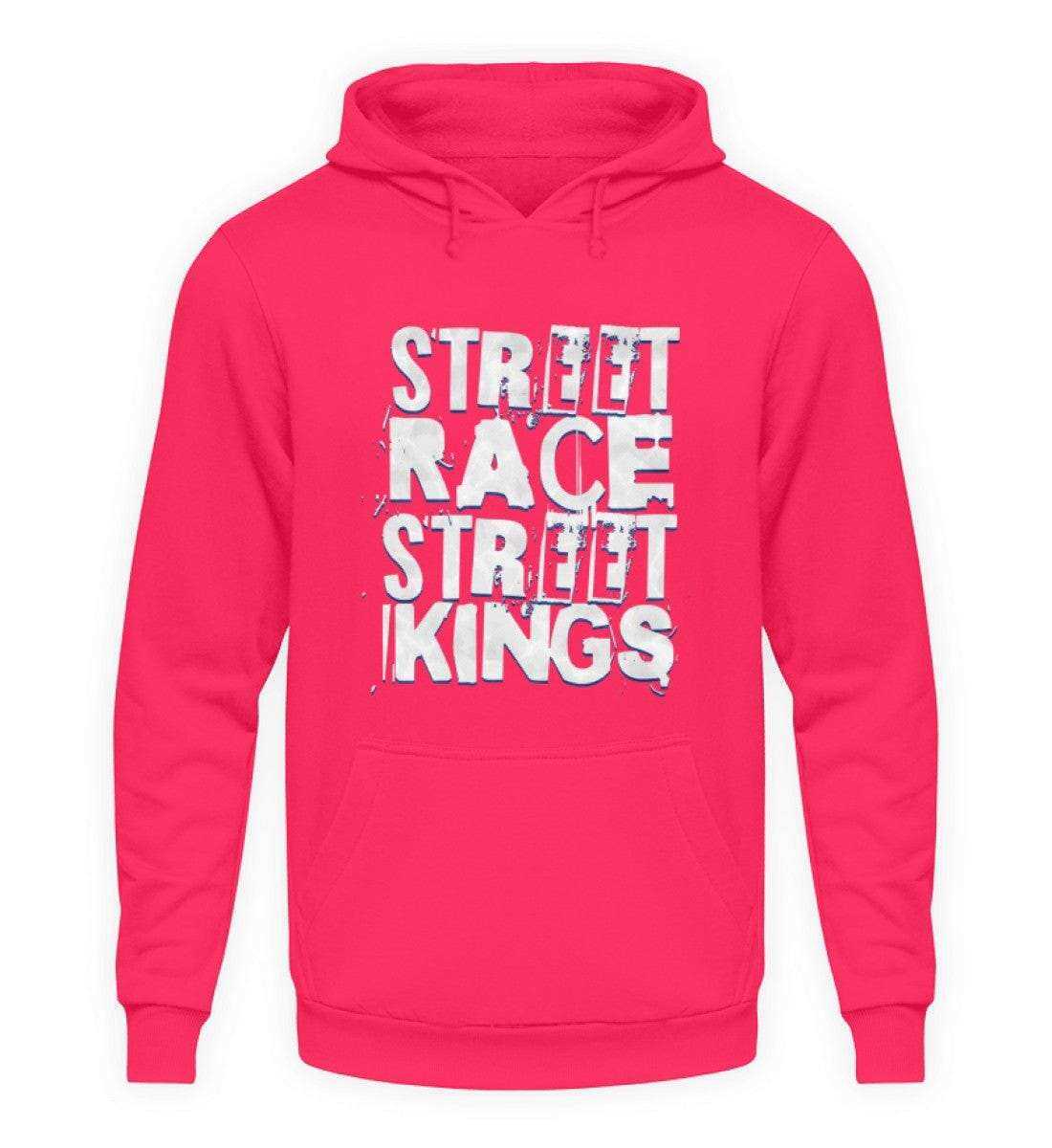 Street Race Street Kings - Unisex Hoodie Unisex Hoodie Novawear Hot Pink XS