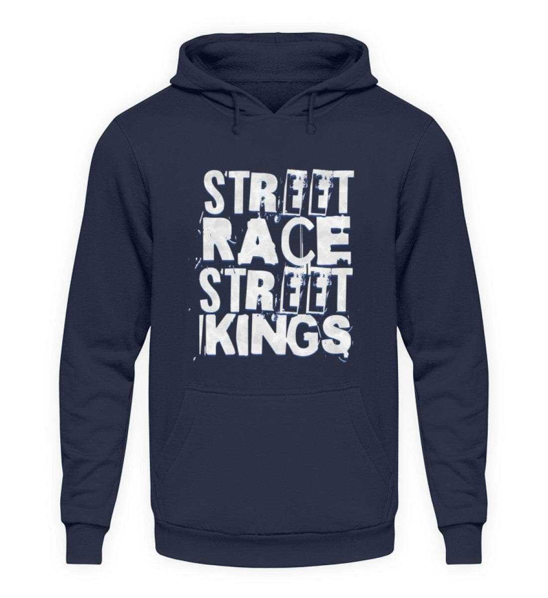 Street Race Street Kings - Unisex Hoodie Unisex Hoodie Novawear Oxford Navy XS