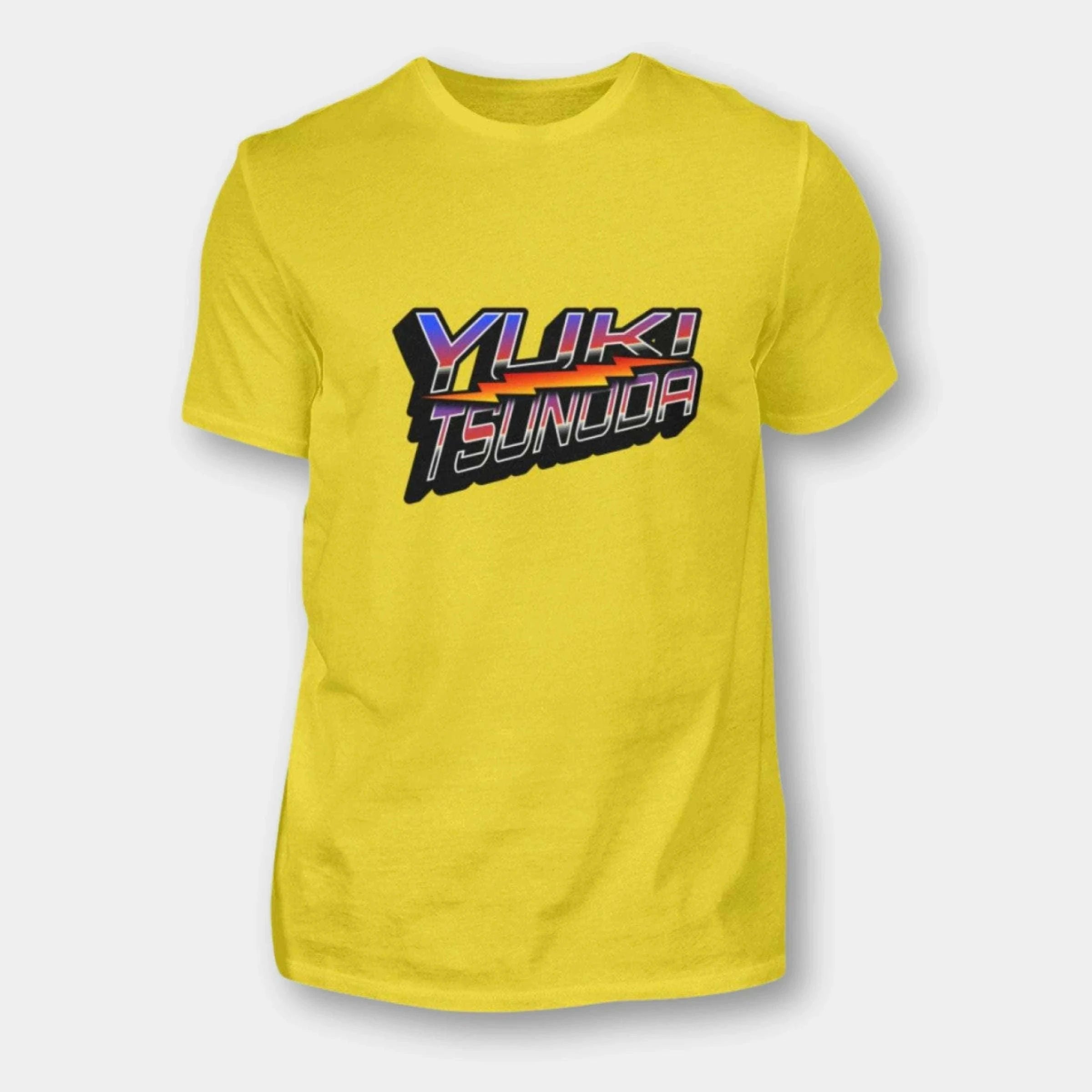 Yuki Tsunoda - Herren Shirt Herren Basic T-Shirt Novawear Gold XS