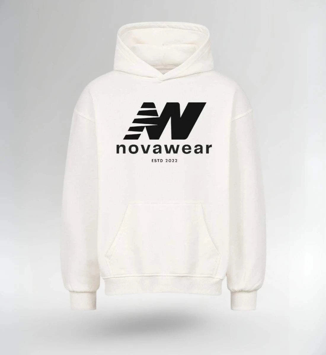 NOVAWEAR® Oversized Essential Logo Hoodie