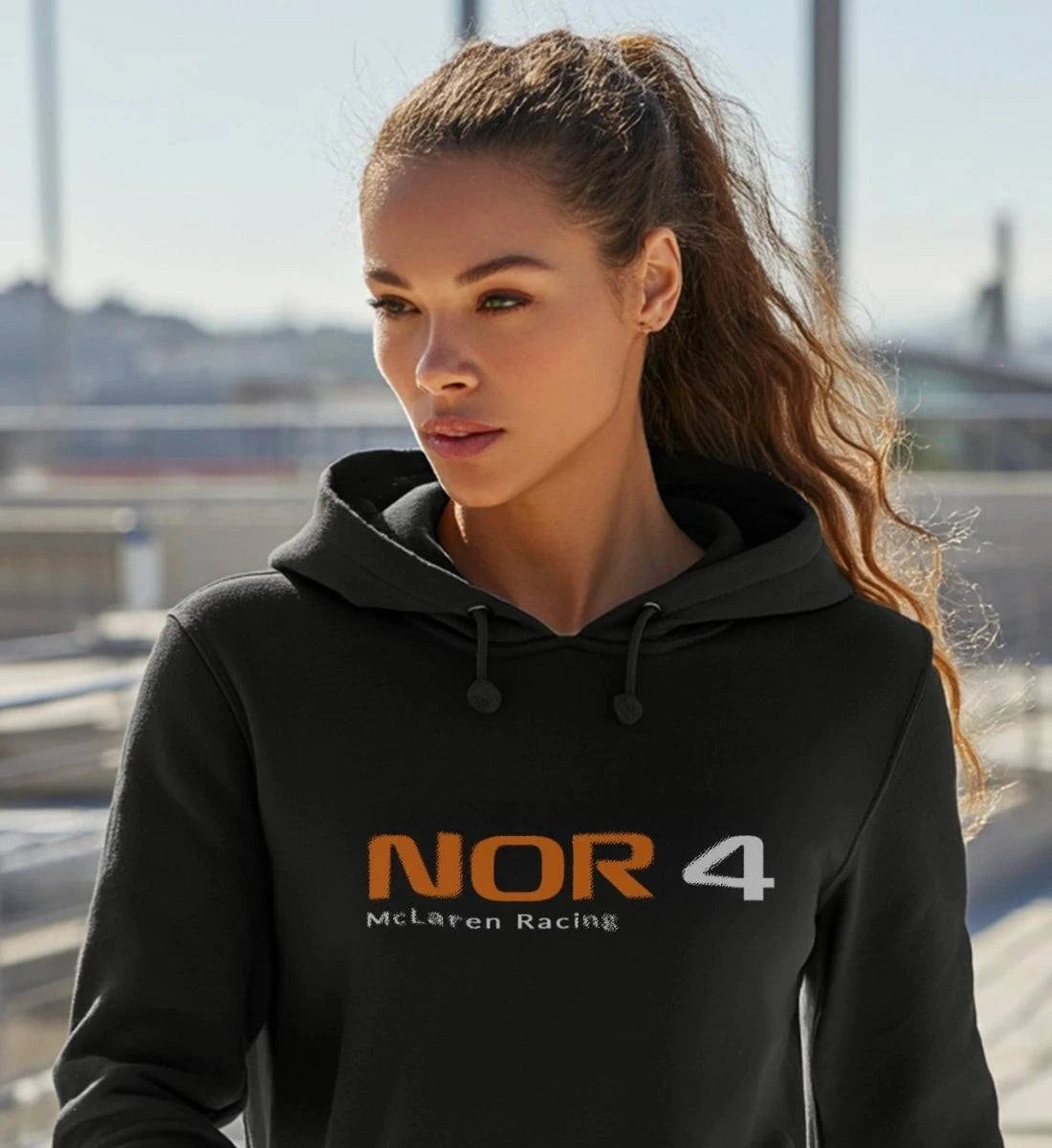 Image of F1 Racing Lando Norris 4 - Sweat à capuche unisexe