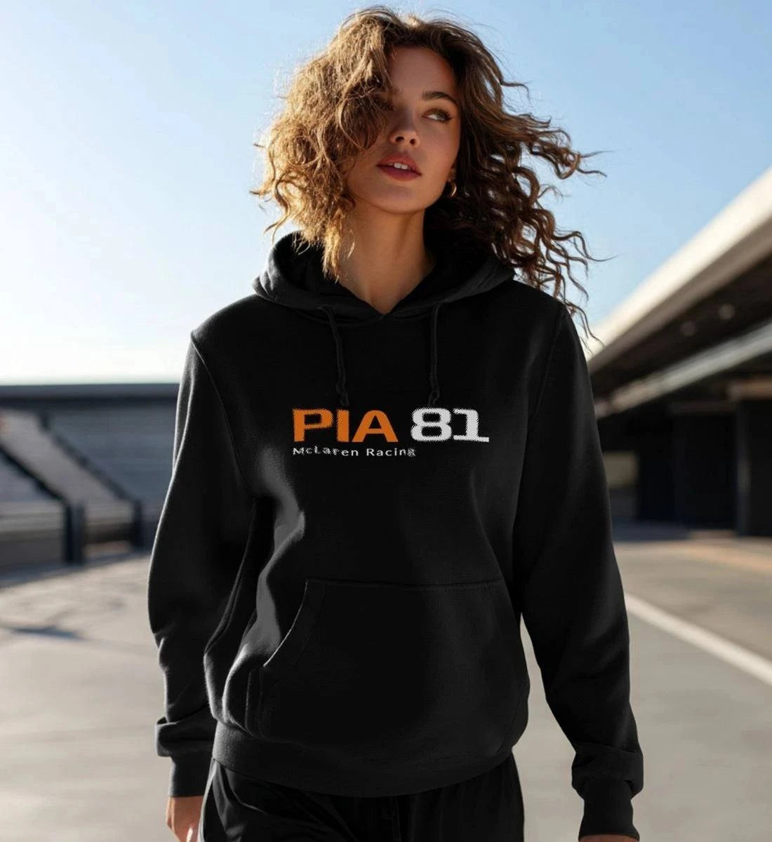 Image of F1 Racing Oscar Piastri 81 - Sweat à capuche unisexe