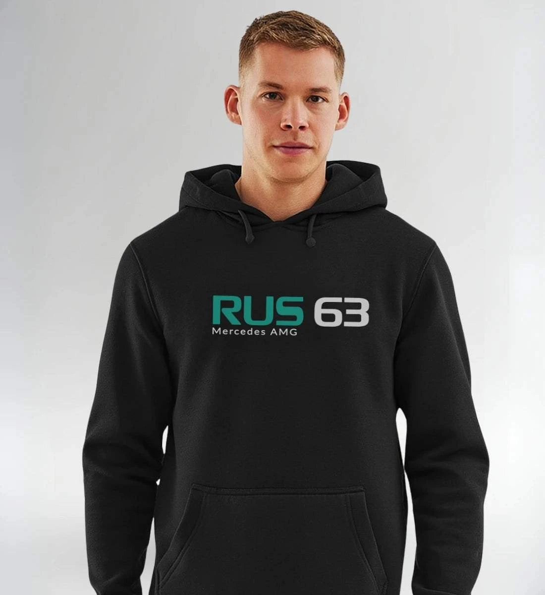 Image of F1 Racing George Russell 63 - Sweat à capuche unisexe
