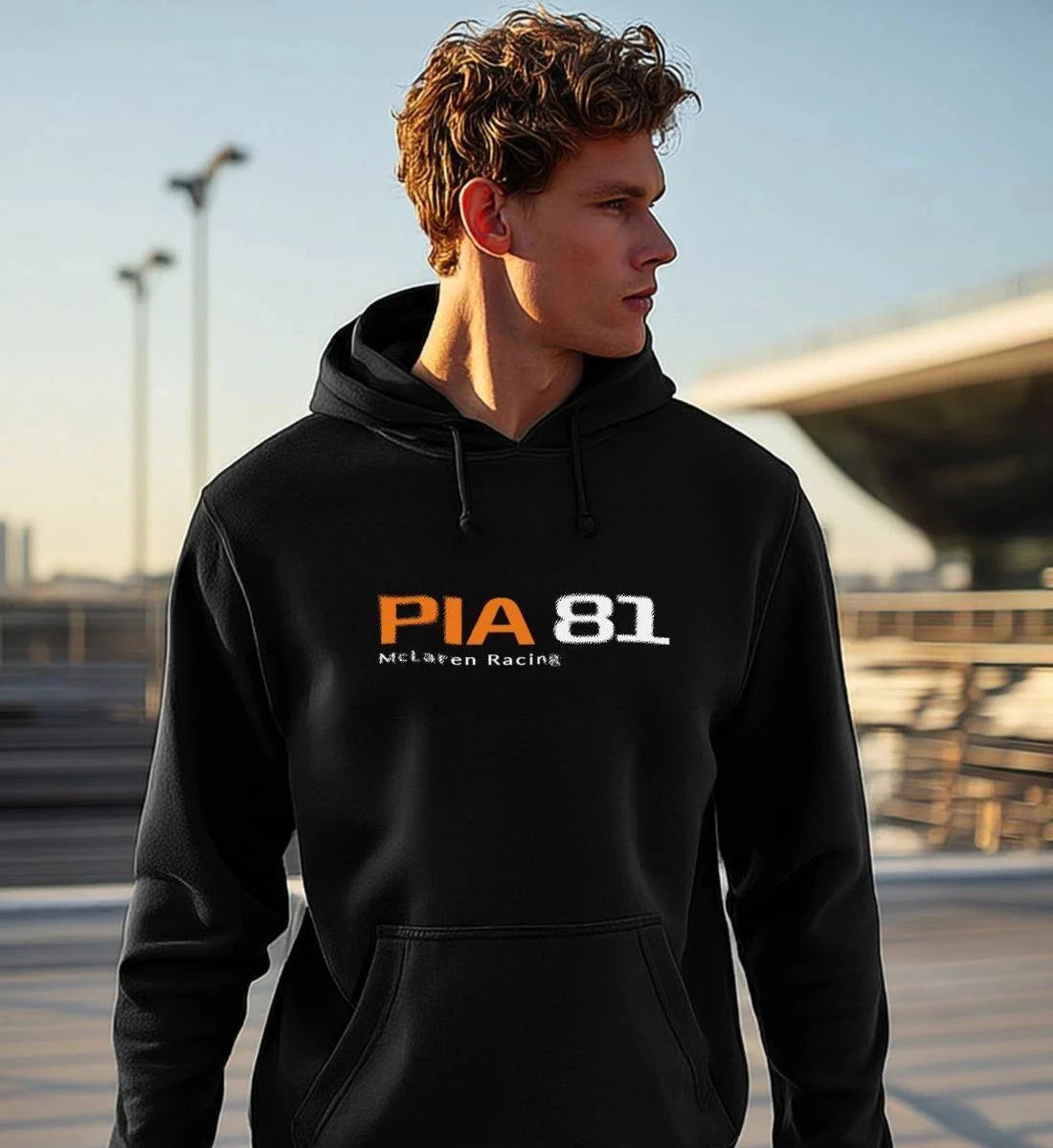 Image of F1 Racing Oscar Piastri 81 - Sweat à capuche unisexe