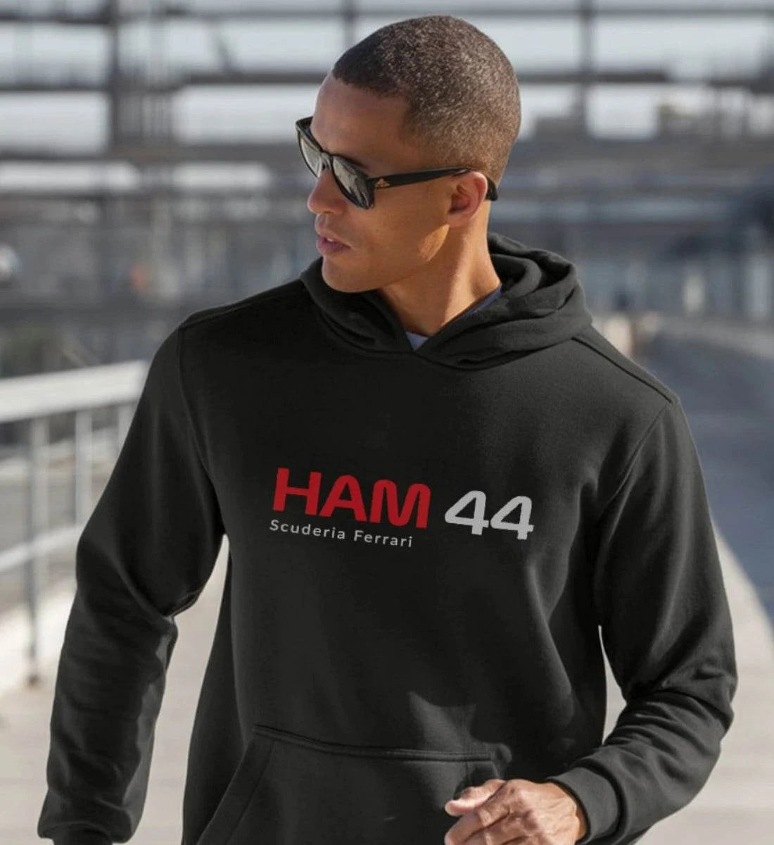 Image of NOVAWEAR HAM 44 Motorsport Hoodie – Limited Edition Streetwear