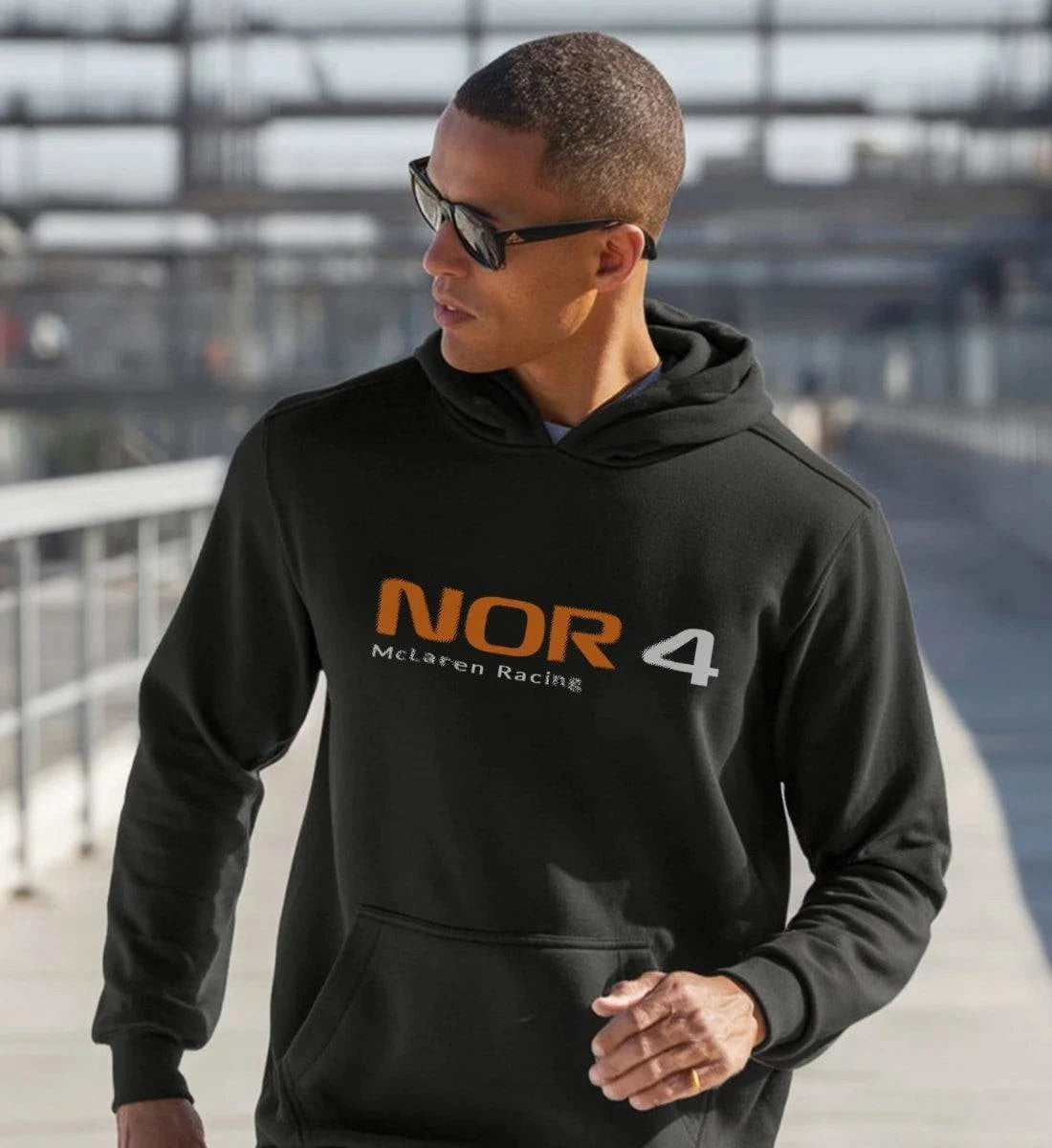 Image of F1 Racing Lando Norris 4 - Sweat à capuche unisexe