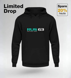 Image of NOVAWEAR RUS 63 Motorsport Hoodie – Limited Edition Streetwear