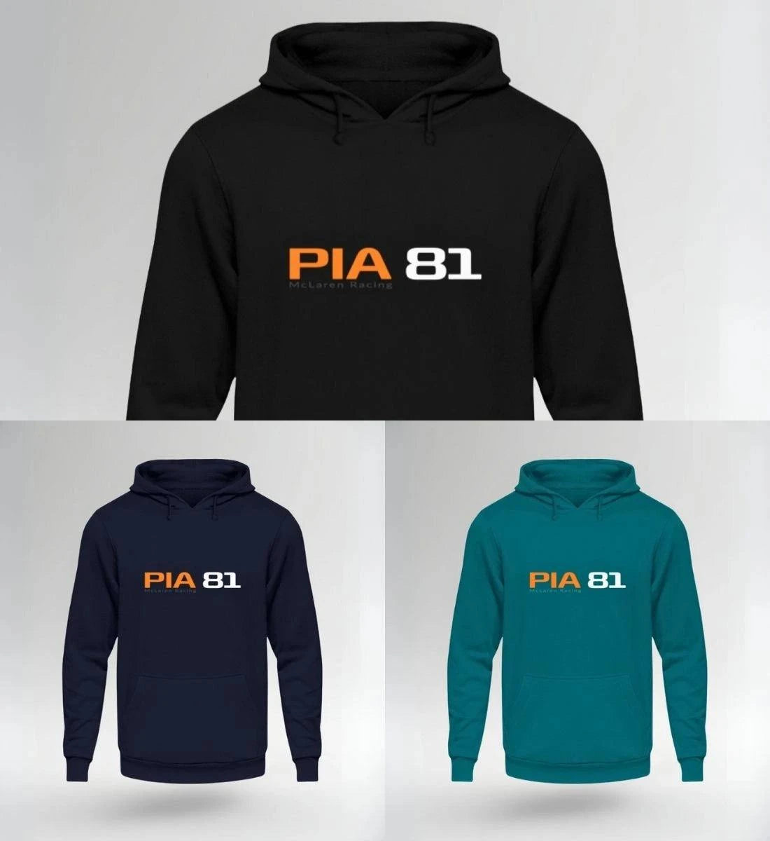 Image of F1 Racing Oscar Piastri 81 - Sweat à capuche unisexe