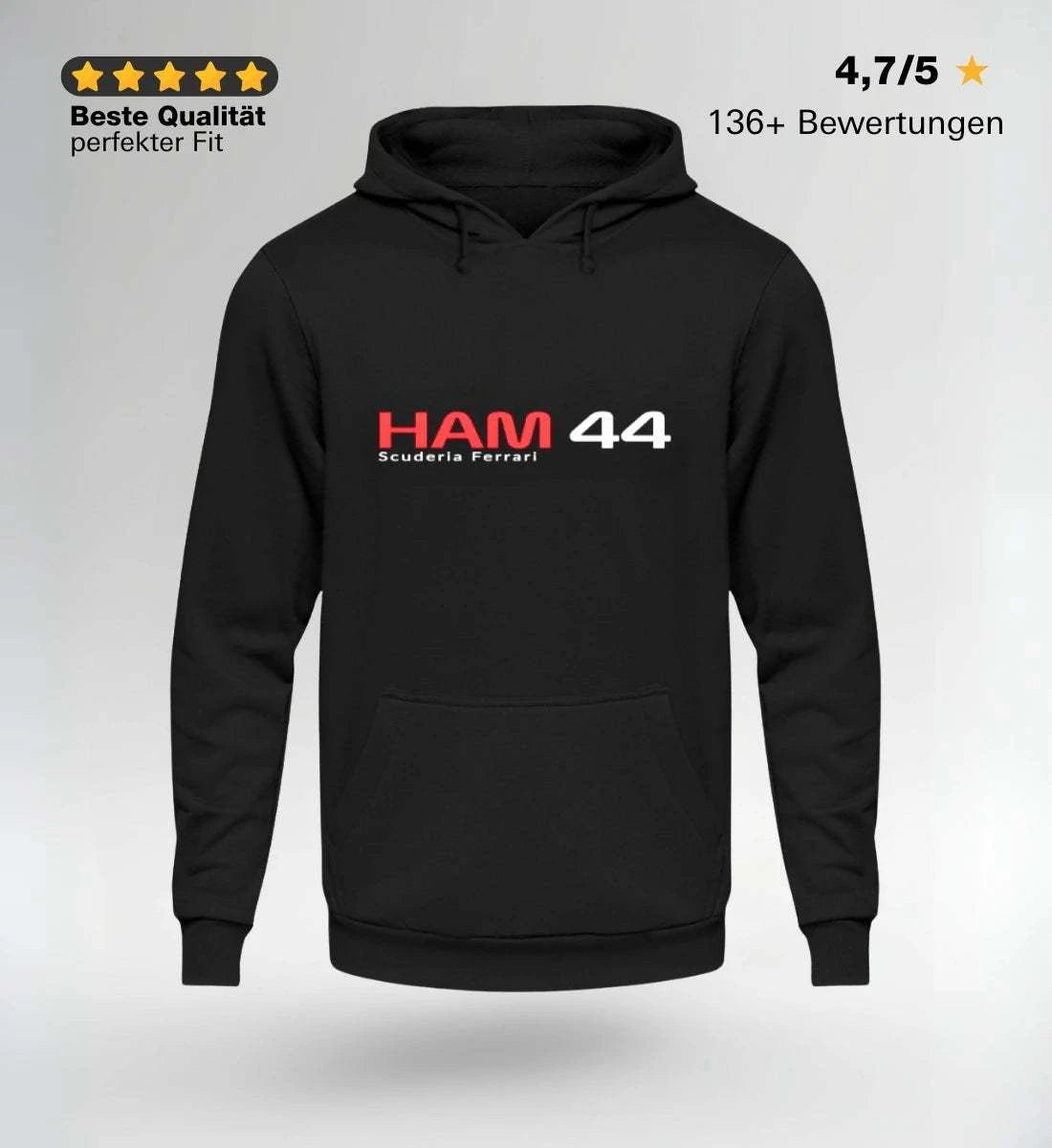 NOVAWEAR HAM 44 Motorsport Hoodie – Limited Edition Streetwear
