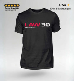 Image of NOVAWEAR LAW 30 Motorsport Shirt – Limited Edition Streetwear