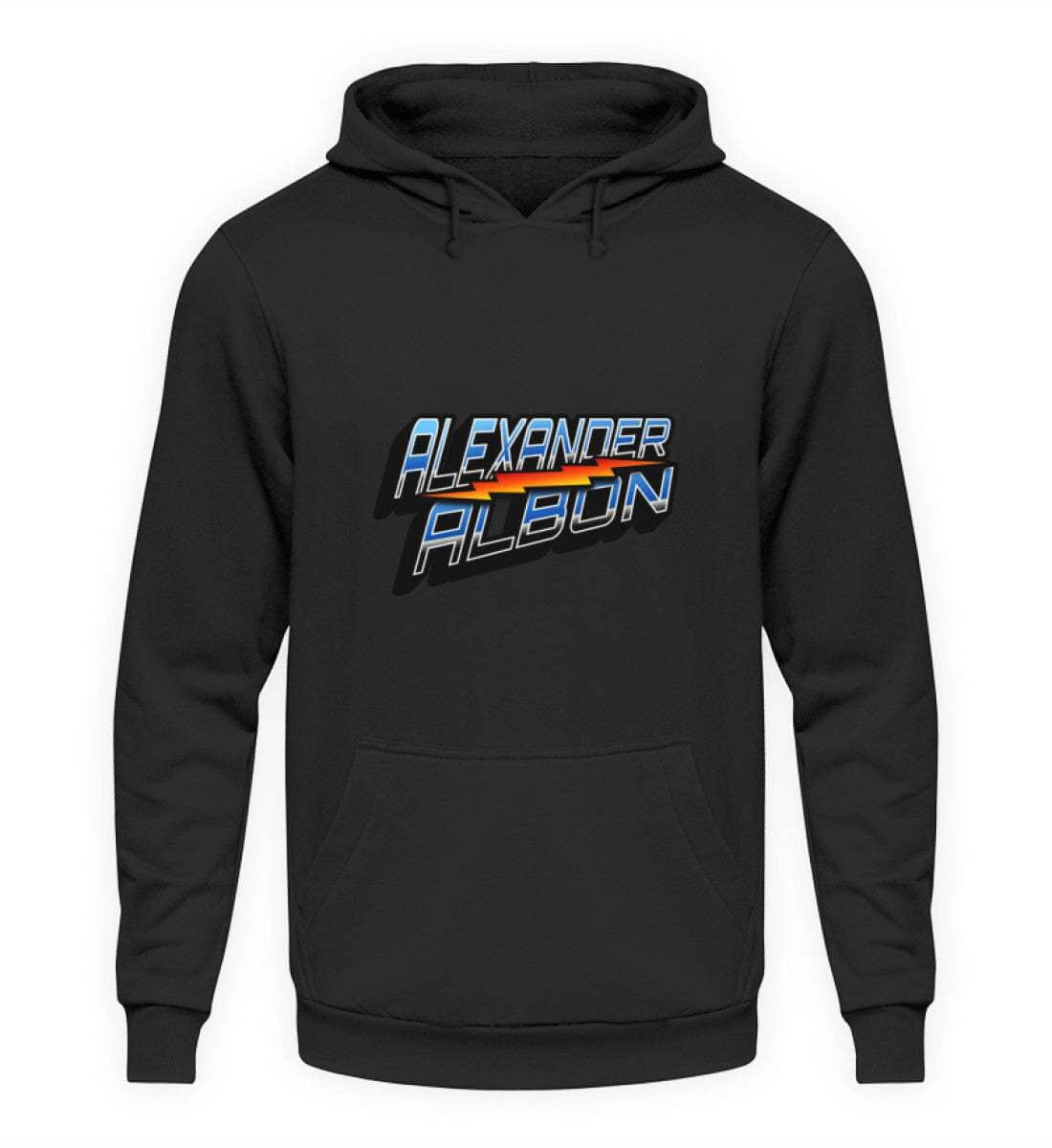 Alexander Albon - Unisex Kapuzenpullover Hoodie Unisex Hoodie Novawear Deep Black XS 
