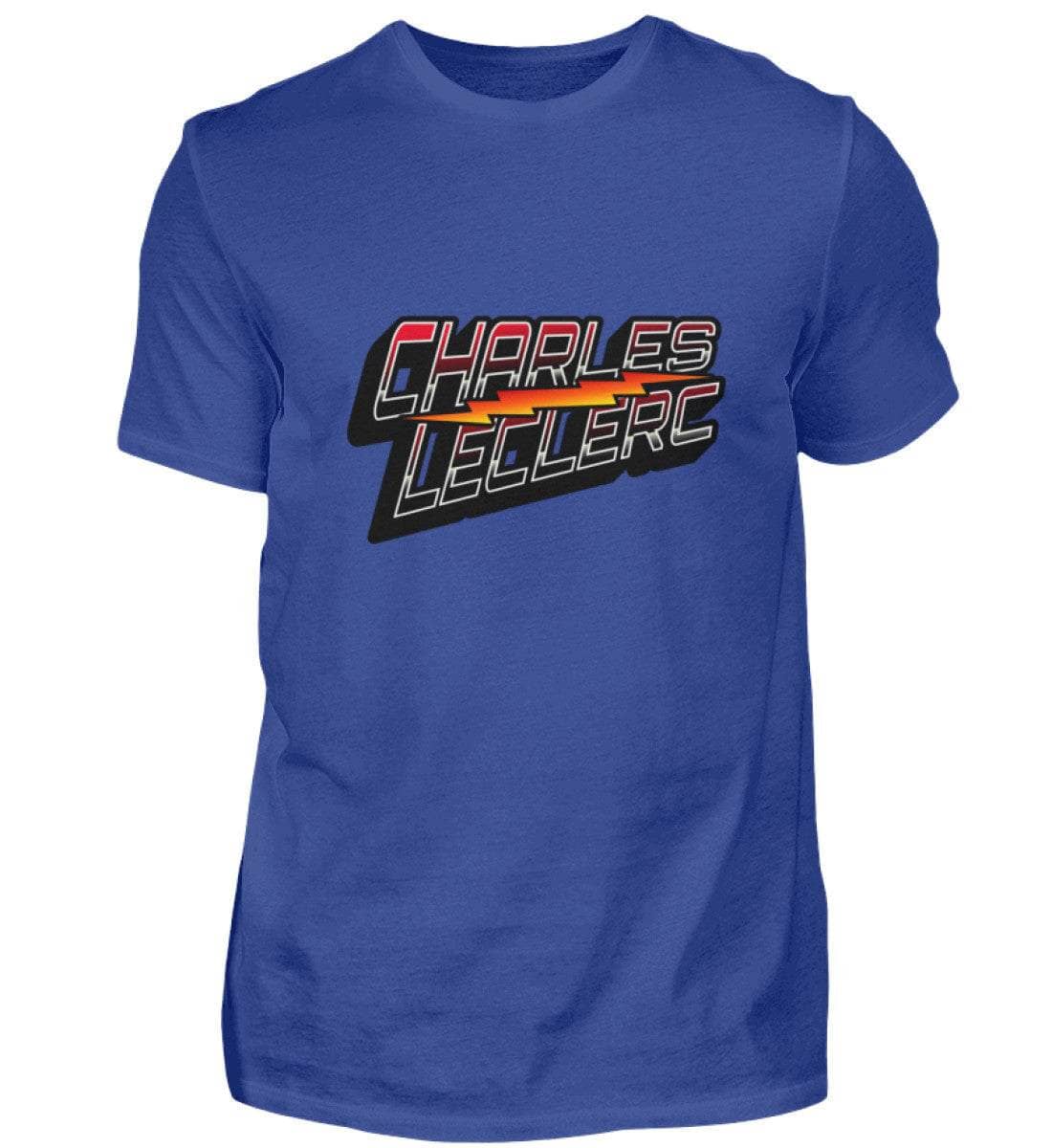 Charles Leclerc - Herren Shirt Herren Basic T-Shirt Novawear Royal Blue XS 