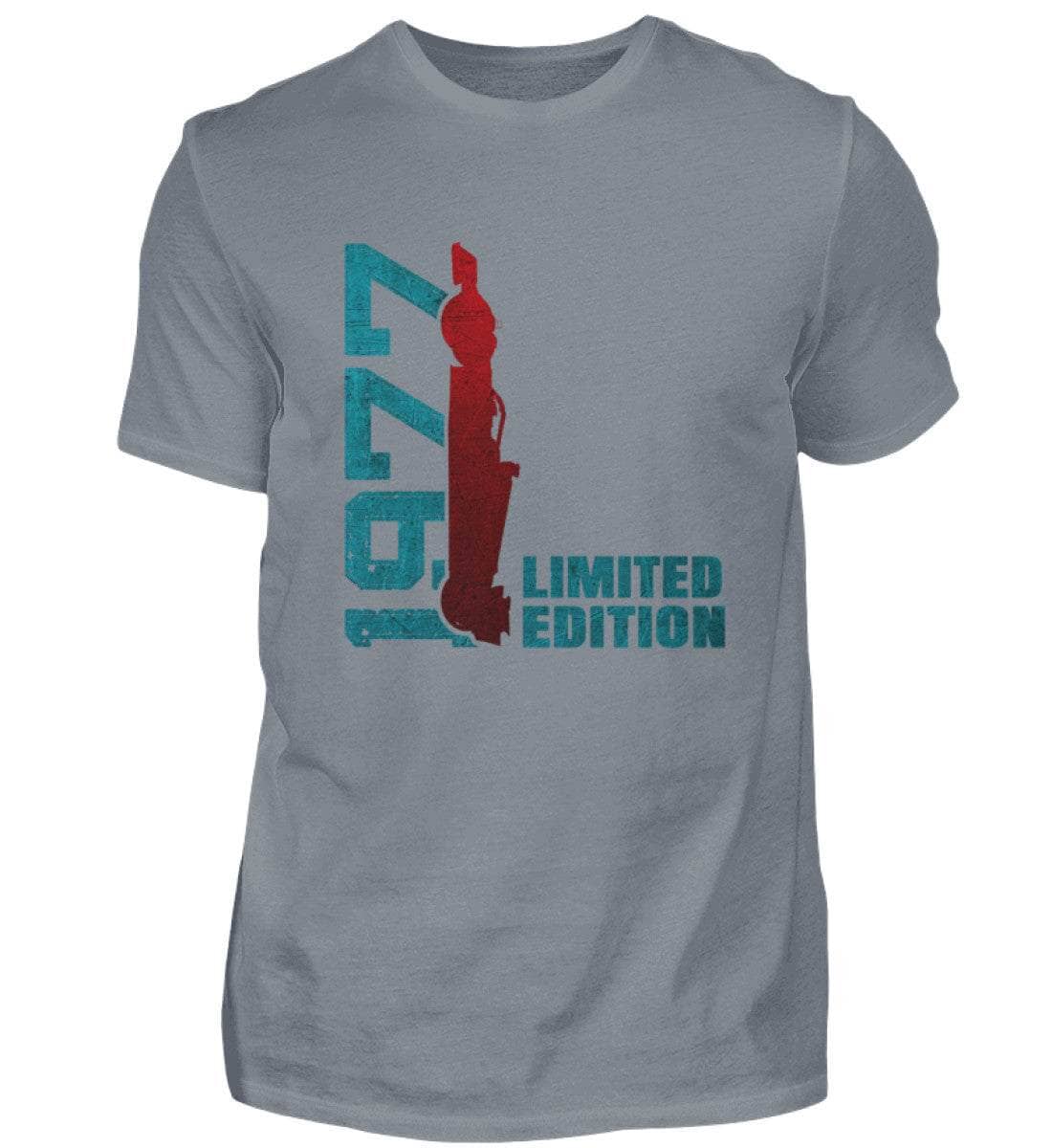 F1 Racing 1977 Limited Edition - Unisex Shirt T-Shirt Novawear Pacific Grey S 