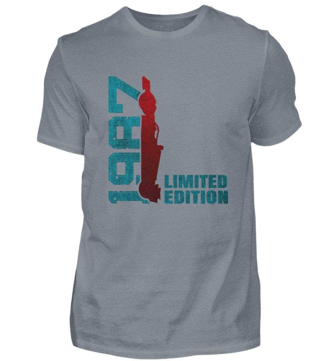 F1 Racing 1987 Limited Edition - Unisex Shirt T-Shirt Novawear Pacific Grey S 