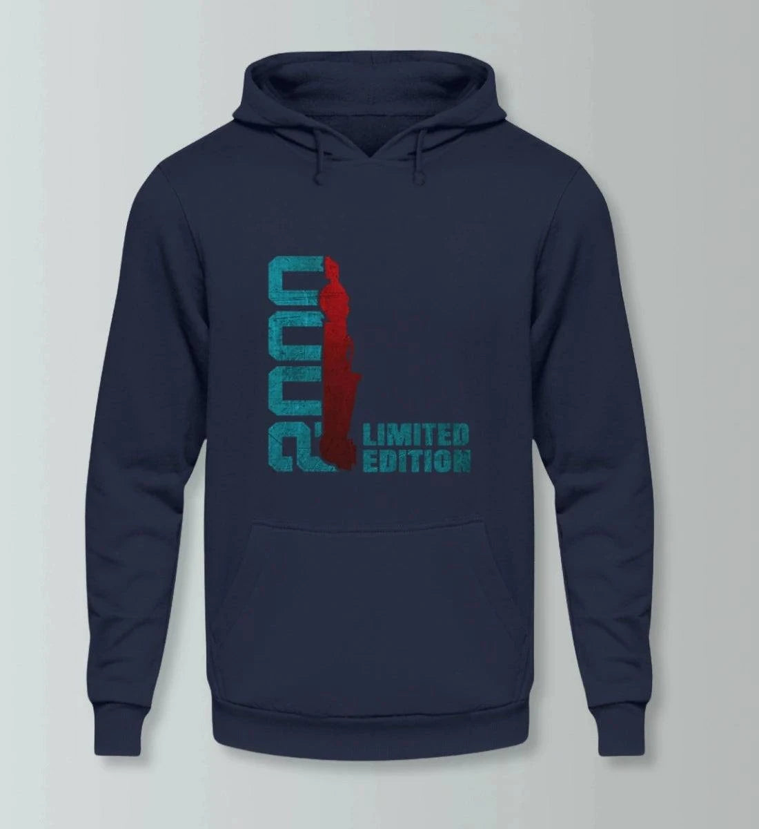 F1 Racing 2000 Limited Edition - Unisex Hoodie Kapuzenpullover Novawear Oxford Navy XS 