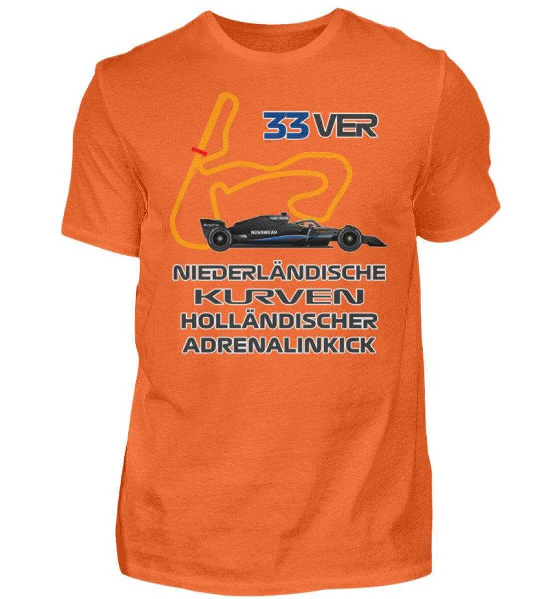 F1 Racing Adrenalin - Unisex T-Shirt T-Shirt Novawear Mandarin Orange S 