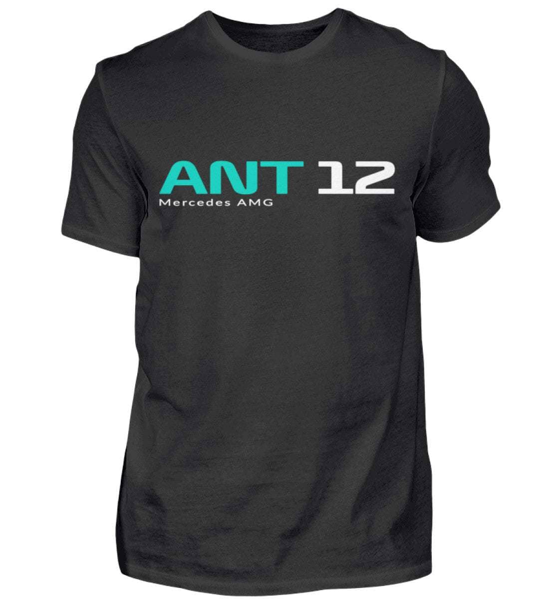 F1 Racing Andrea Kimi Antonelli 12 - Herren Shirt Herren Basic T-Shirt Shirtee Black XS 