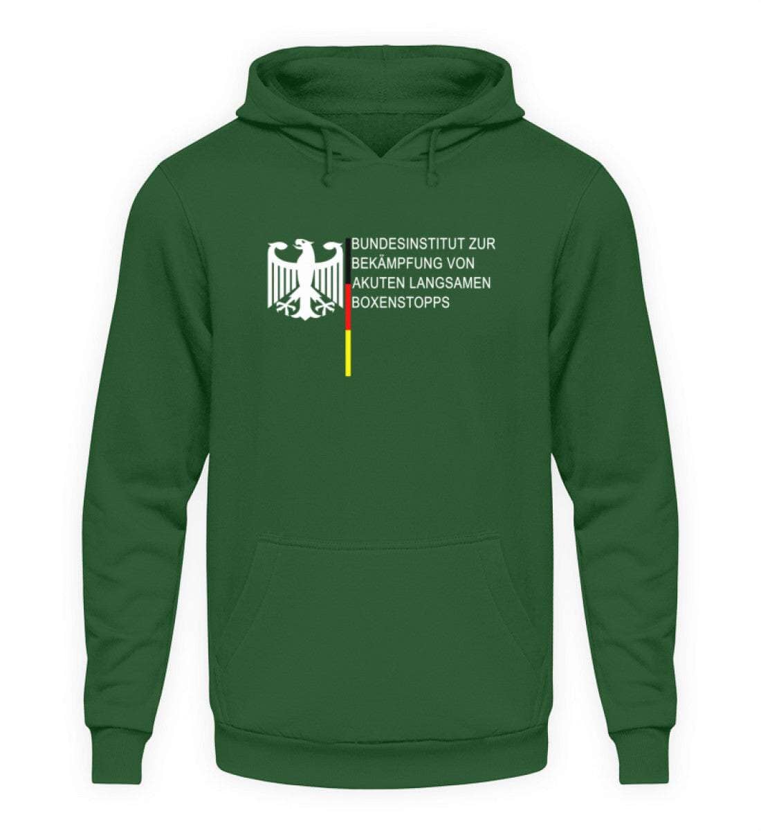 F1 Racing Bundesinstitut - Unisex Hoodie Hoodie Novawear Dunkelgrün XS 