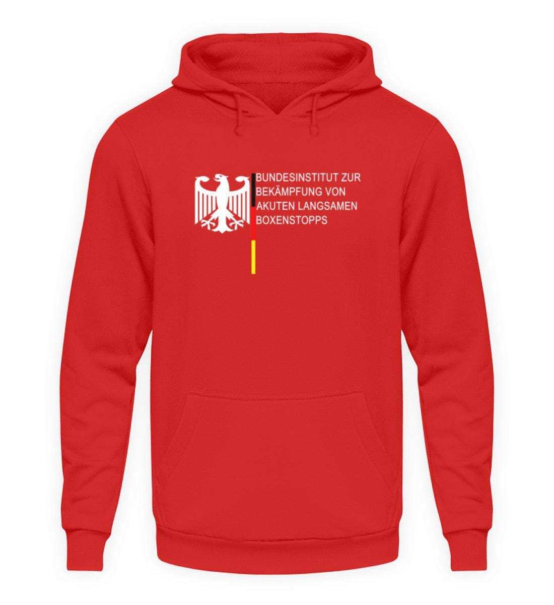 F1 Racing Bundesinstitut - Unisex Hoodie Hoodie Novawear Fire Red XS 