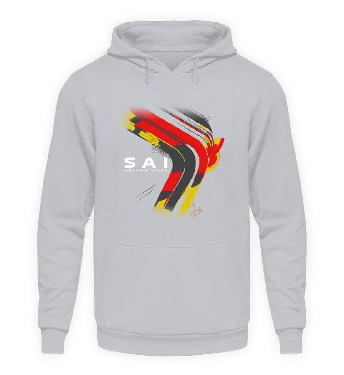 F1 Racing Carlos Sainz 2024 Limited Edition - Unisex Hoodie Hoodie Novawear Heather Sport Grey XS 