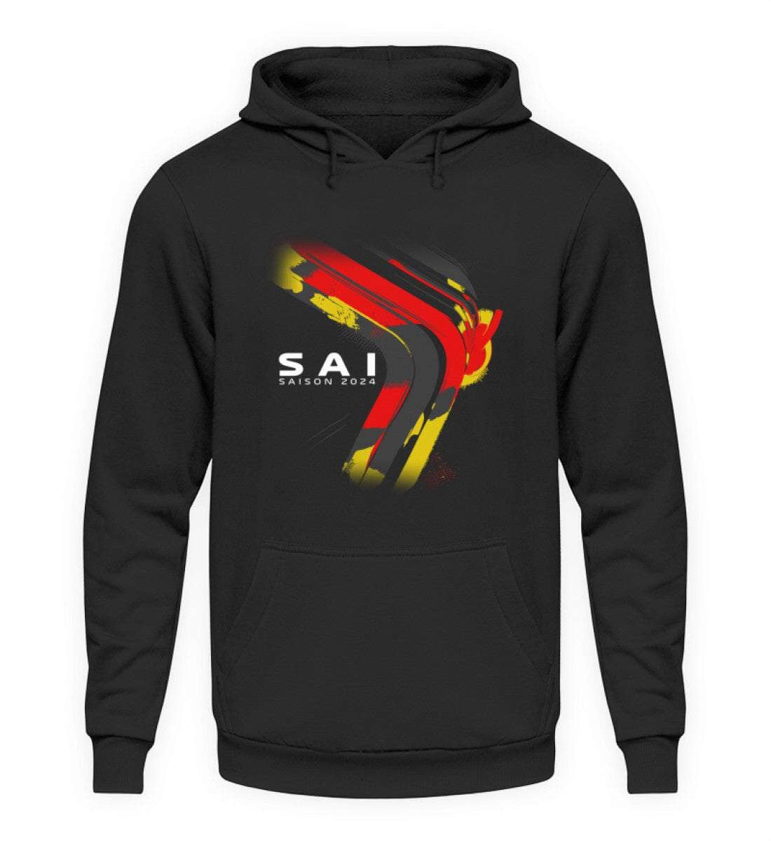 F1 Racing Carlos Sainz 2024 Limited Edition - Unisex Hoodie Hoodie Novawear Tief Schwarz XS 