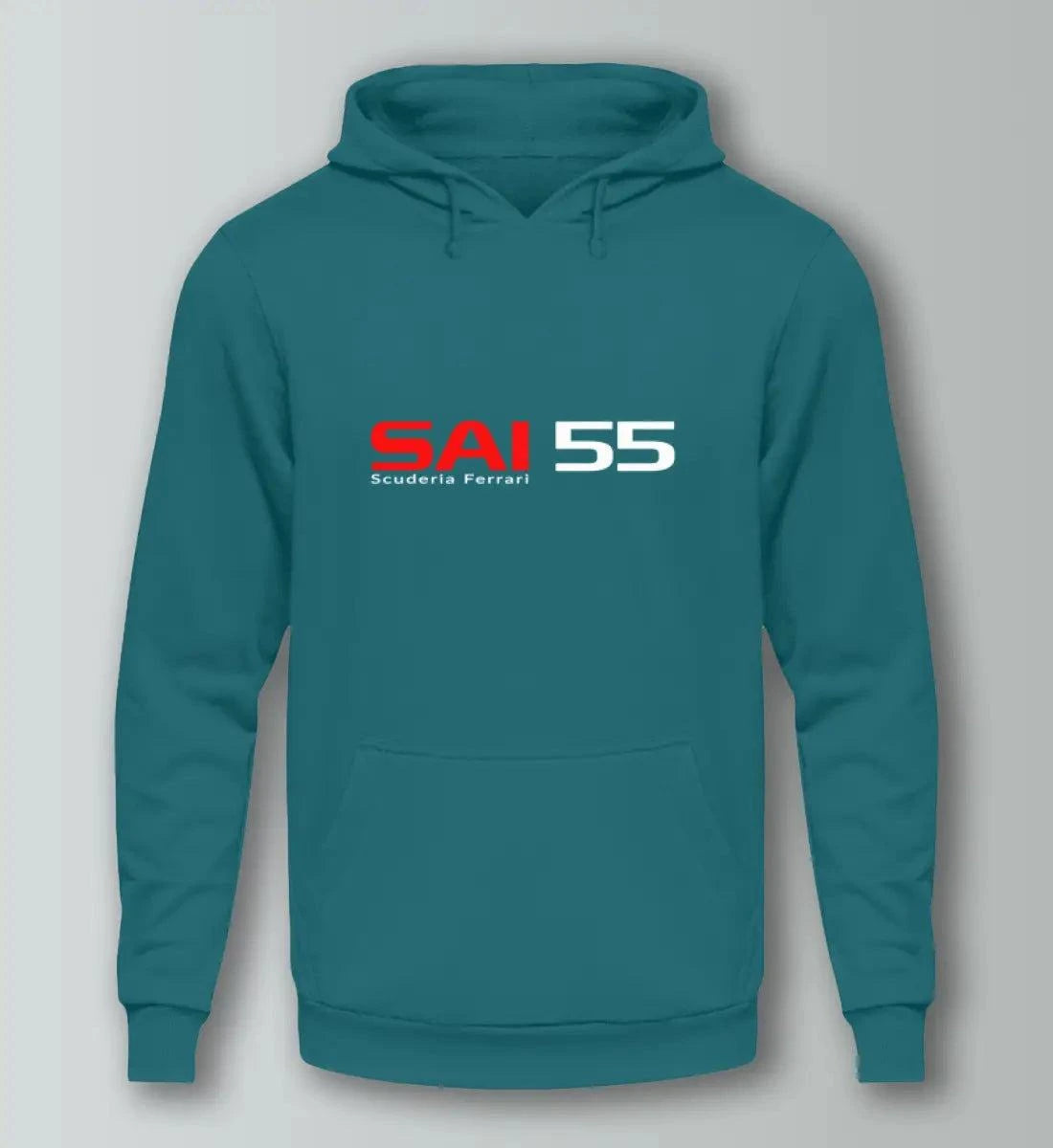 F1 Racing Carlos Sainz 55 - Unisex Hoodie Kapuzenpullover Novawear Airforce Blue XS 