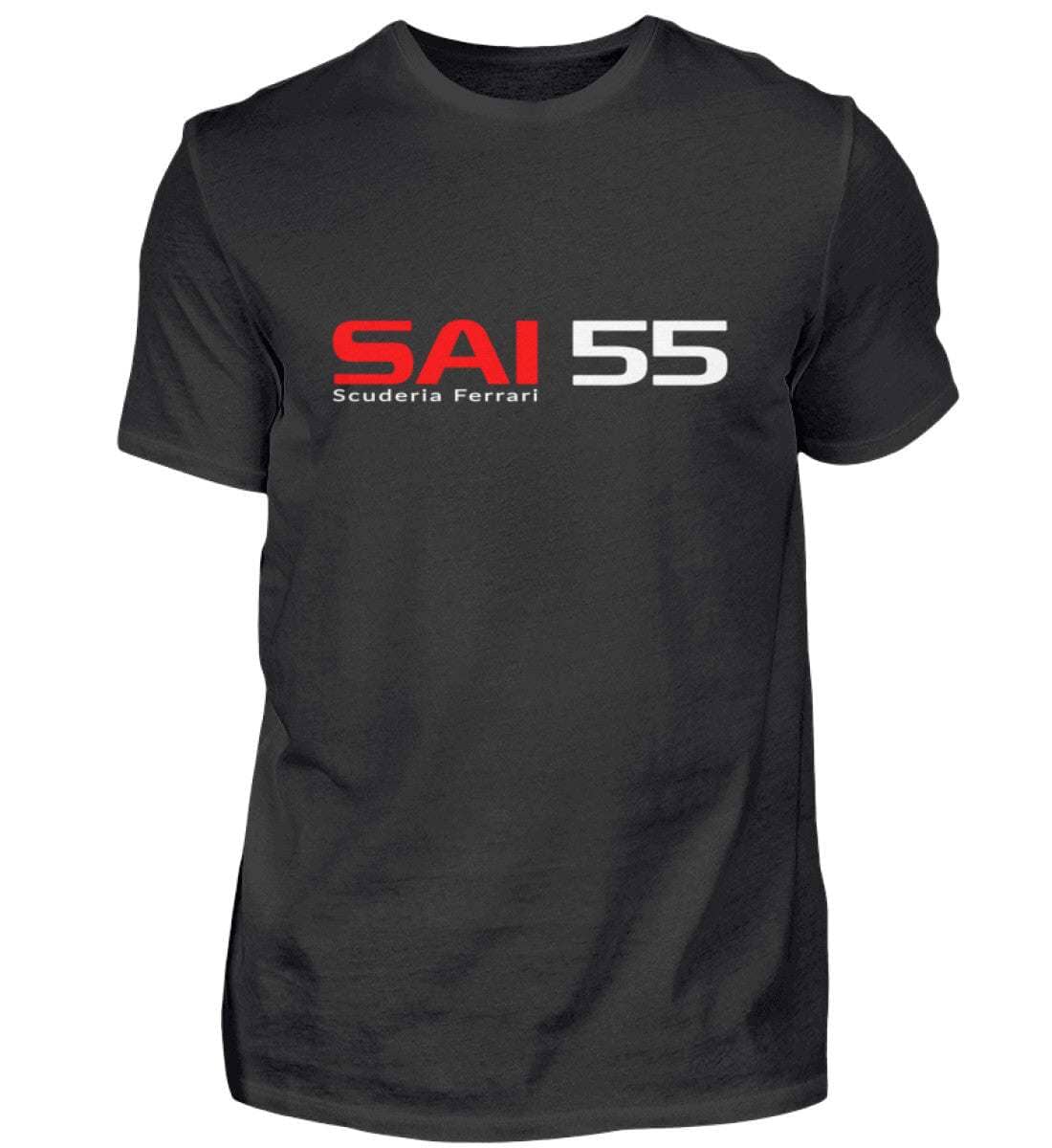 F1 Racing Carlos Sainz 55 - Unisex Shirt T-Shirt Novawear Schwarz XS 