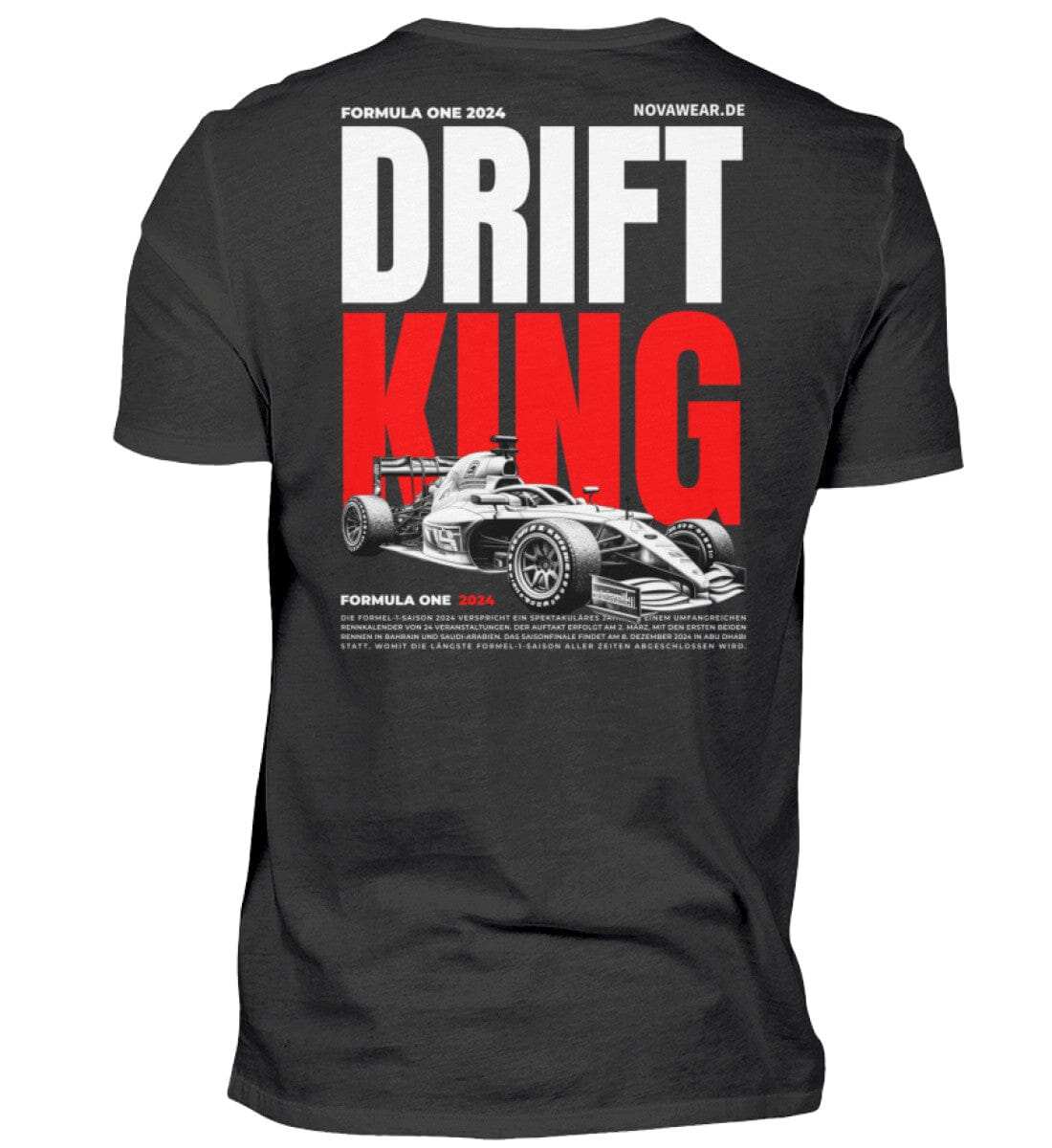 F1 Racing Drift King - Herren ShirtNOVAWEARF1 Racing Drift King  - Herren Shirt