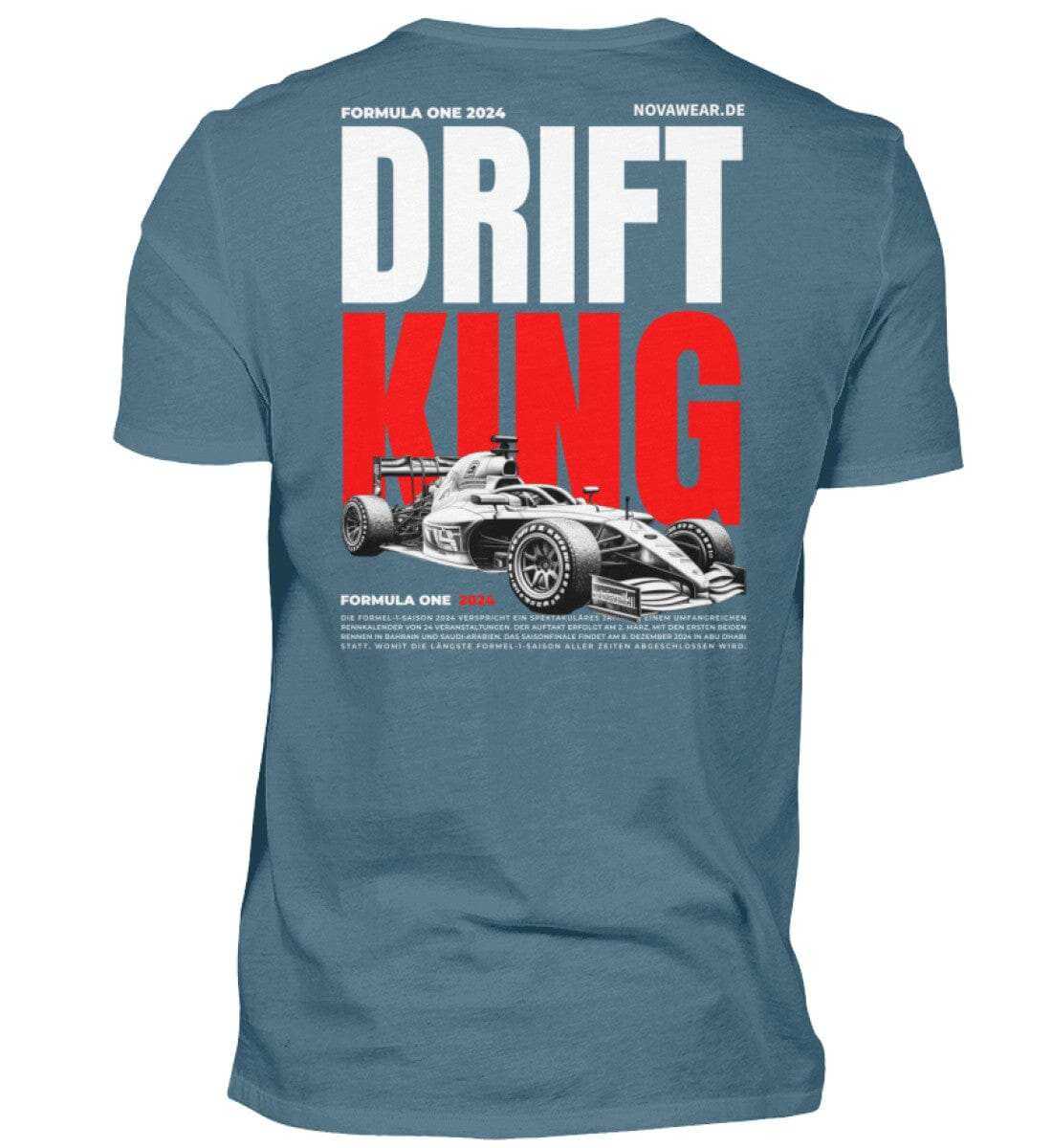 F1 Racing Drift King - Herren ShirtNOVAWEARF1 Racing Drift King  - Herren Shirt