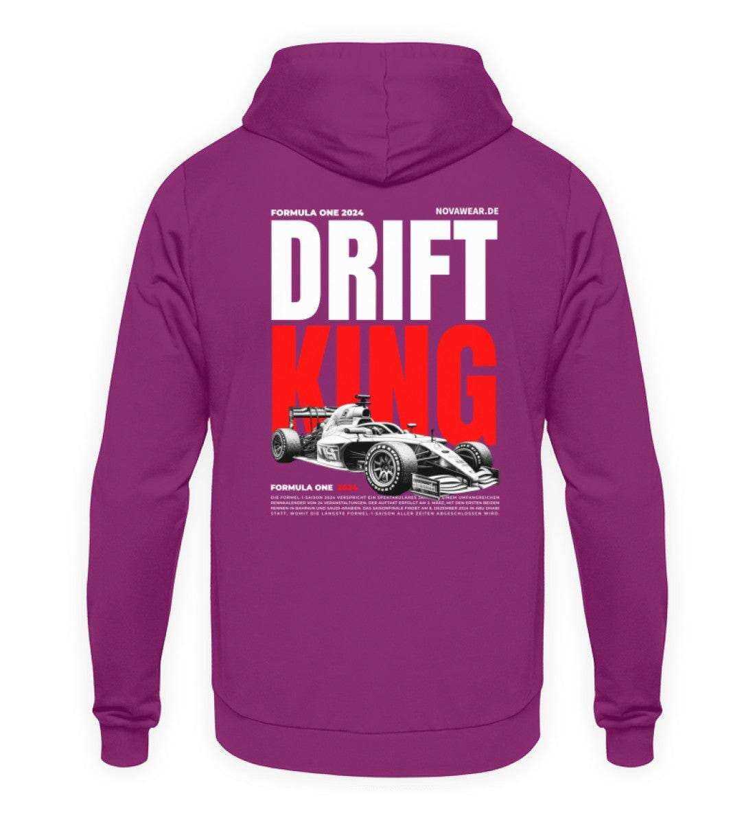 F1 Racing Drift King - Unisex Hoodie Unisex Hoodie Novawear Magenta Magic XS 